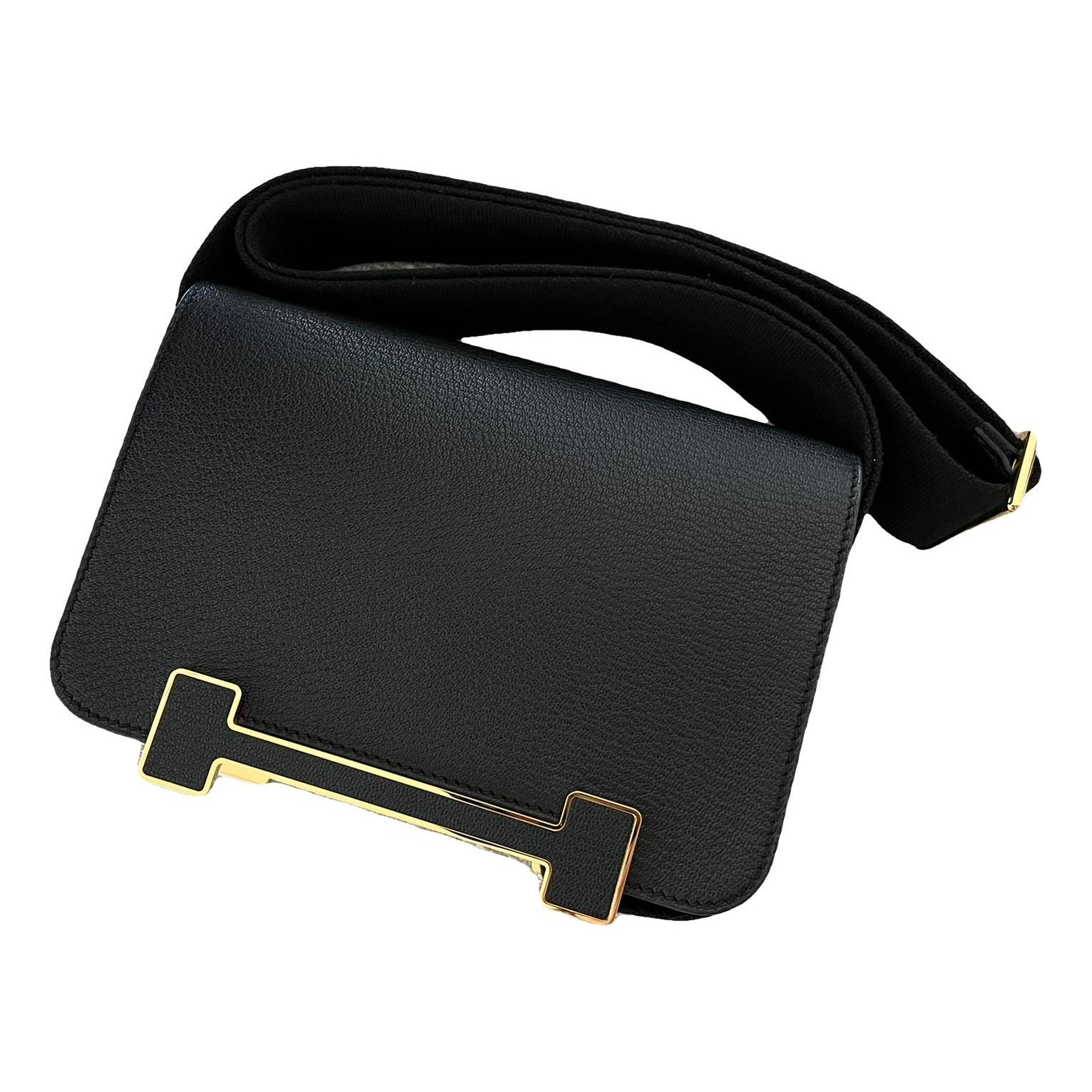Hermes Geta Handbag Noir 7000