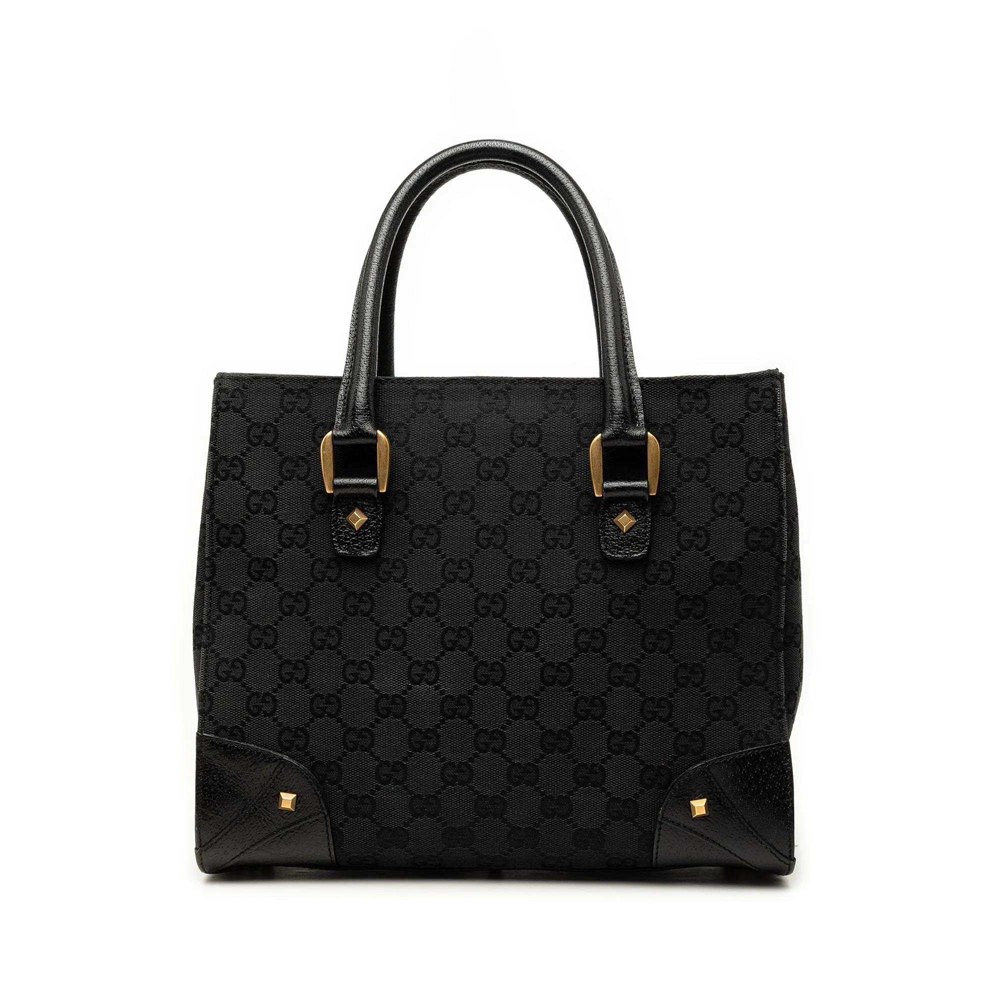 Gucci B leather handbag
