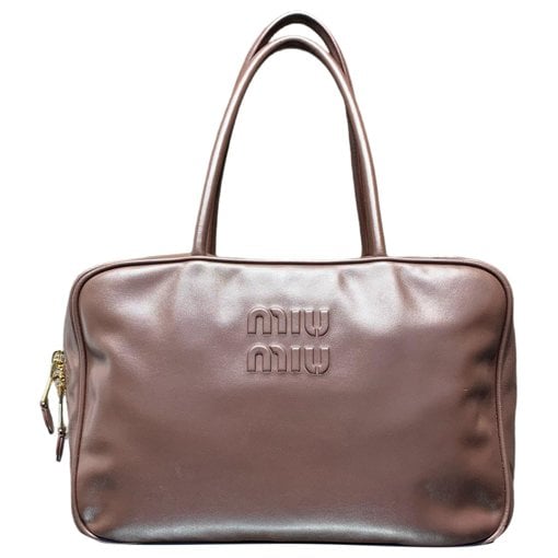 Beau leather handbag