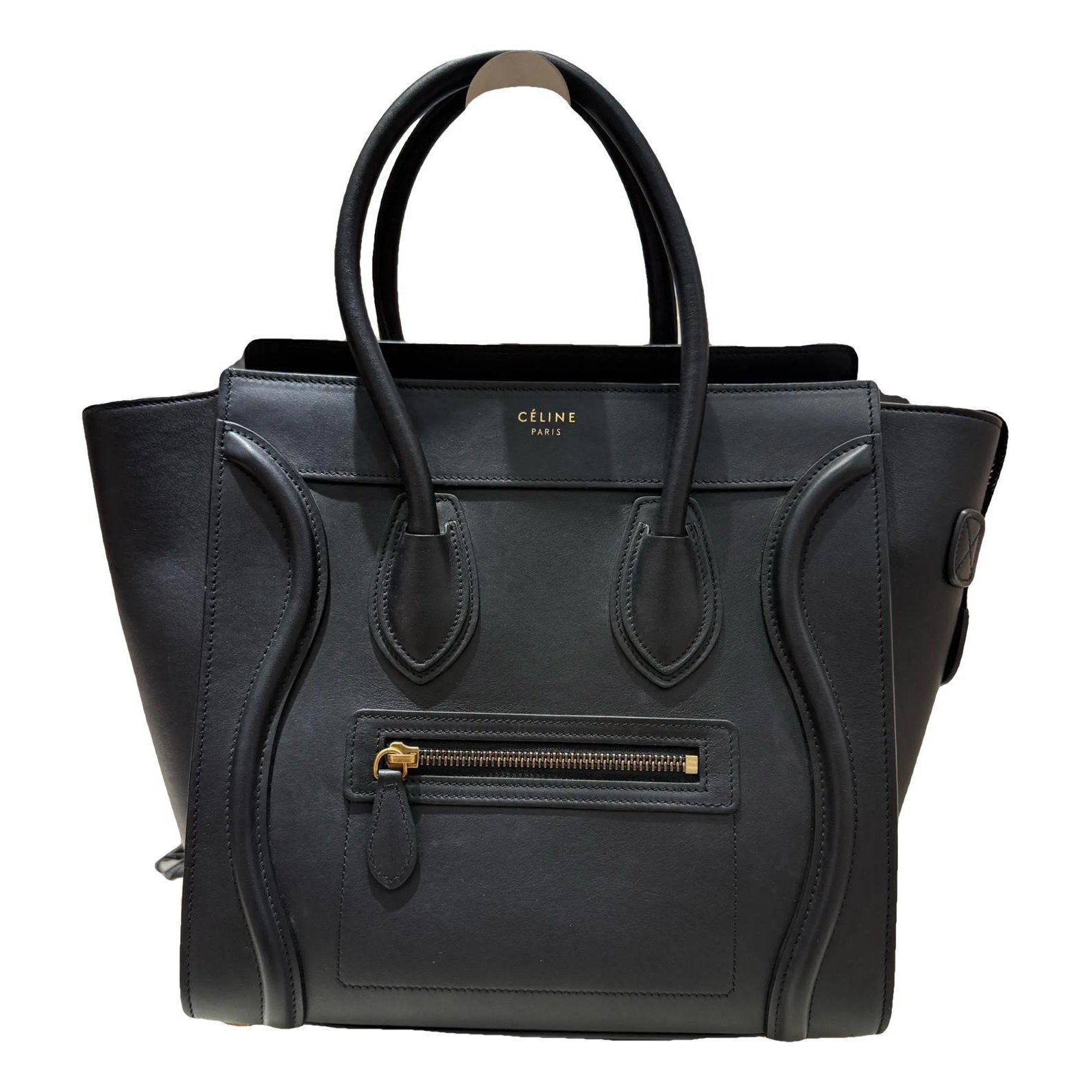Luggage leather handbag