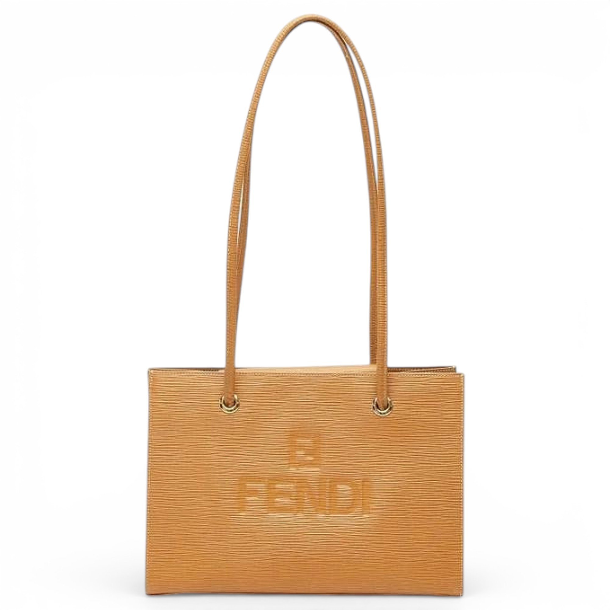 Logo Shopper Tote leather handbag