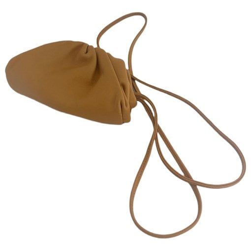 Pouch leather mini bag