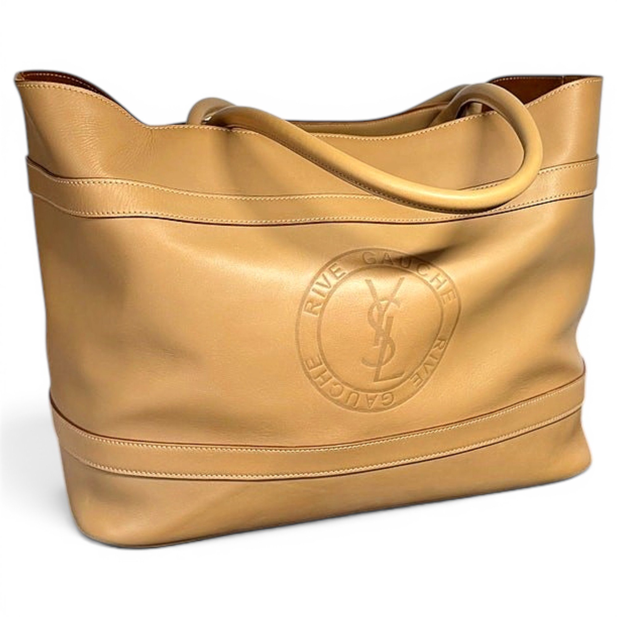 Leather tote