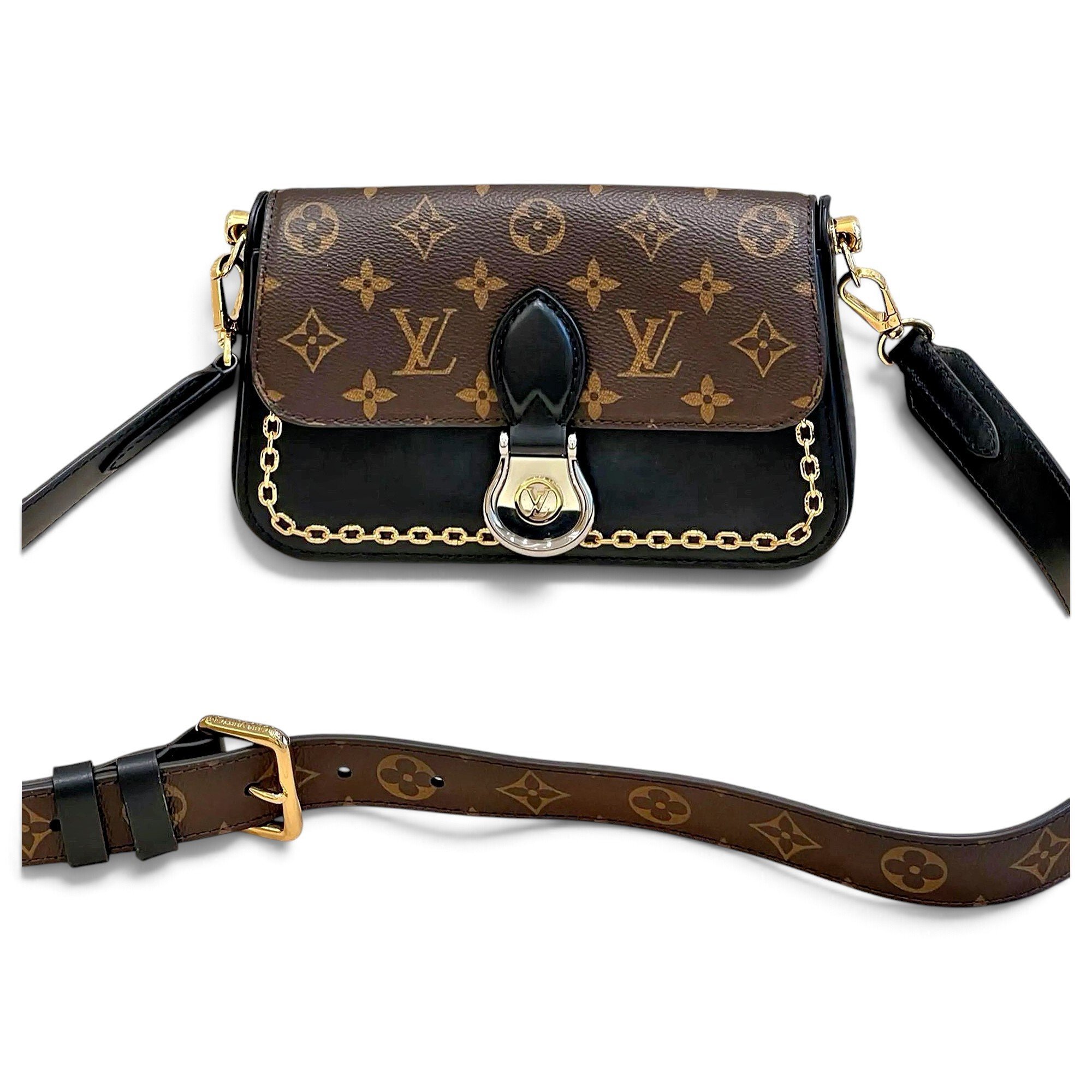 Saint Placide vinyl handbag