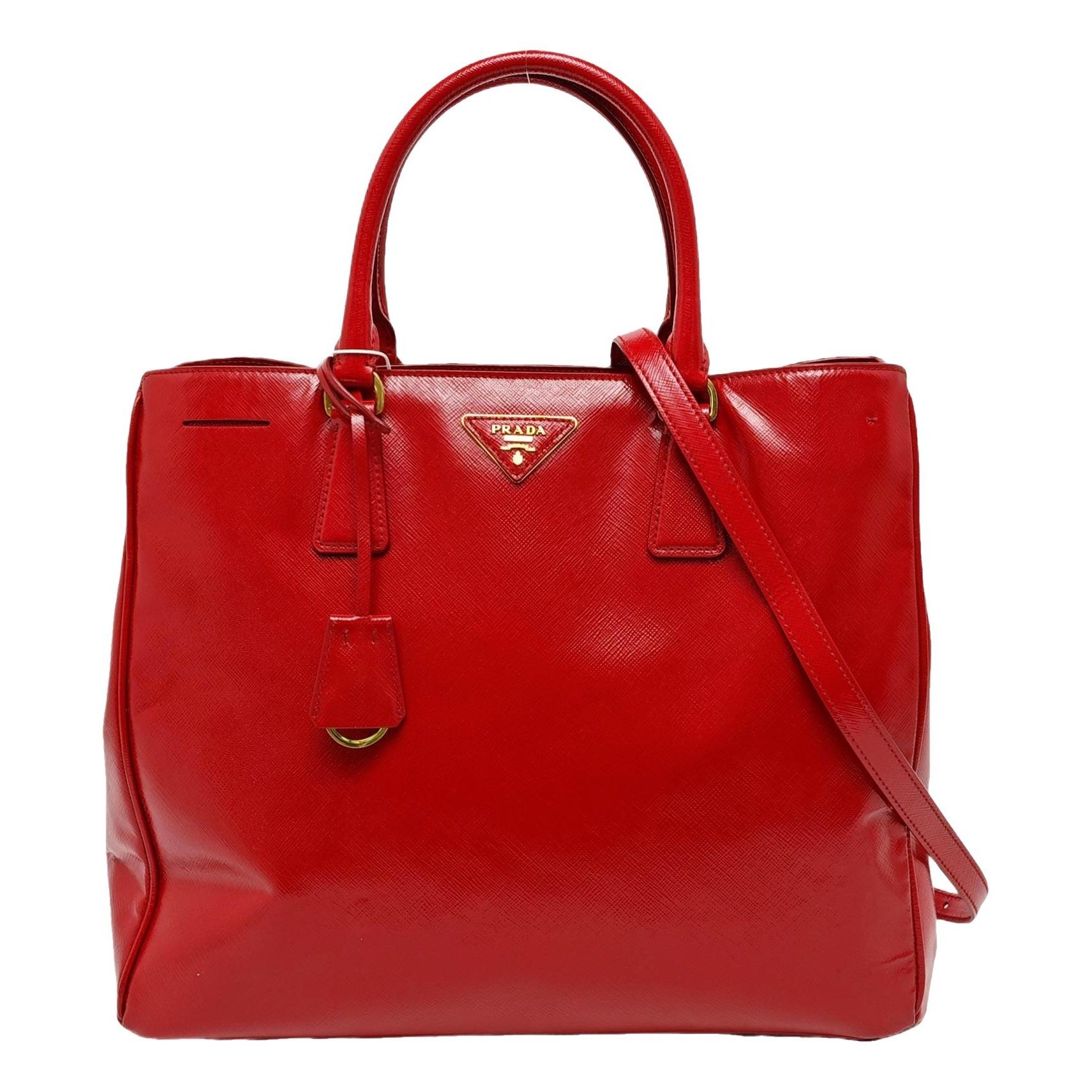Galleria patent leather crossbody bag