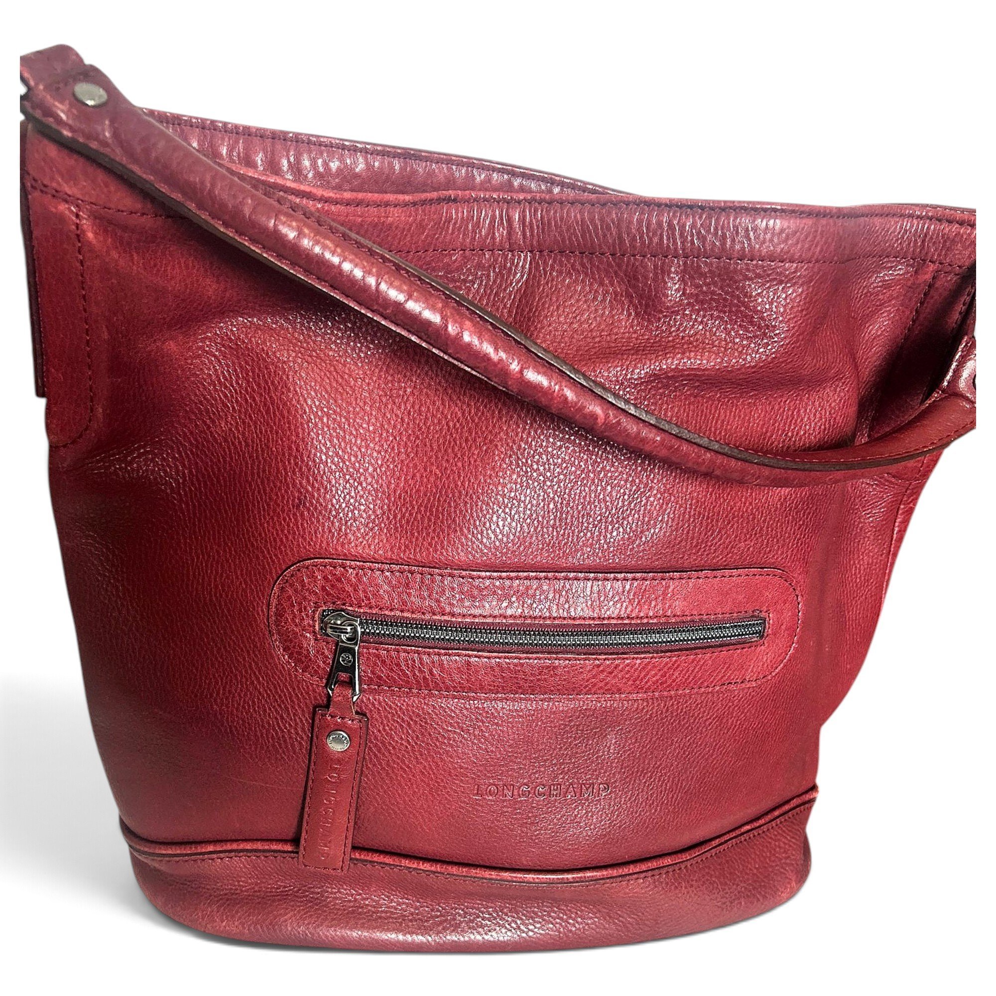 Leather handbag