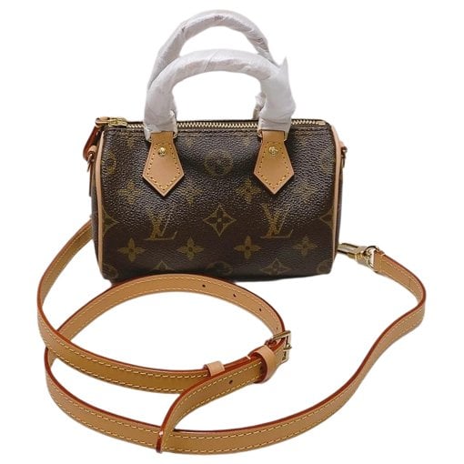 Nano Speedy / Mini HL leather mini bag