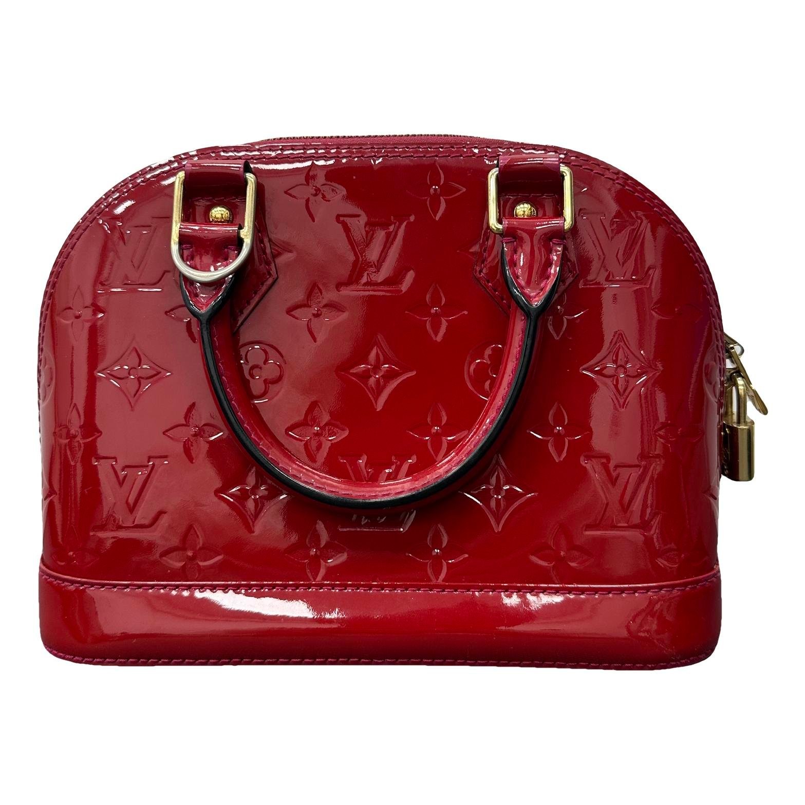 Alma BB patent leather handbag