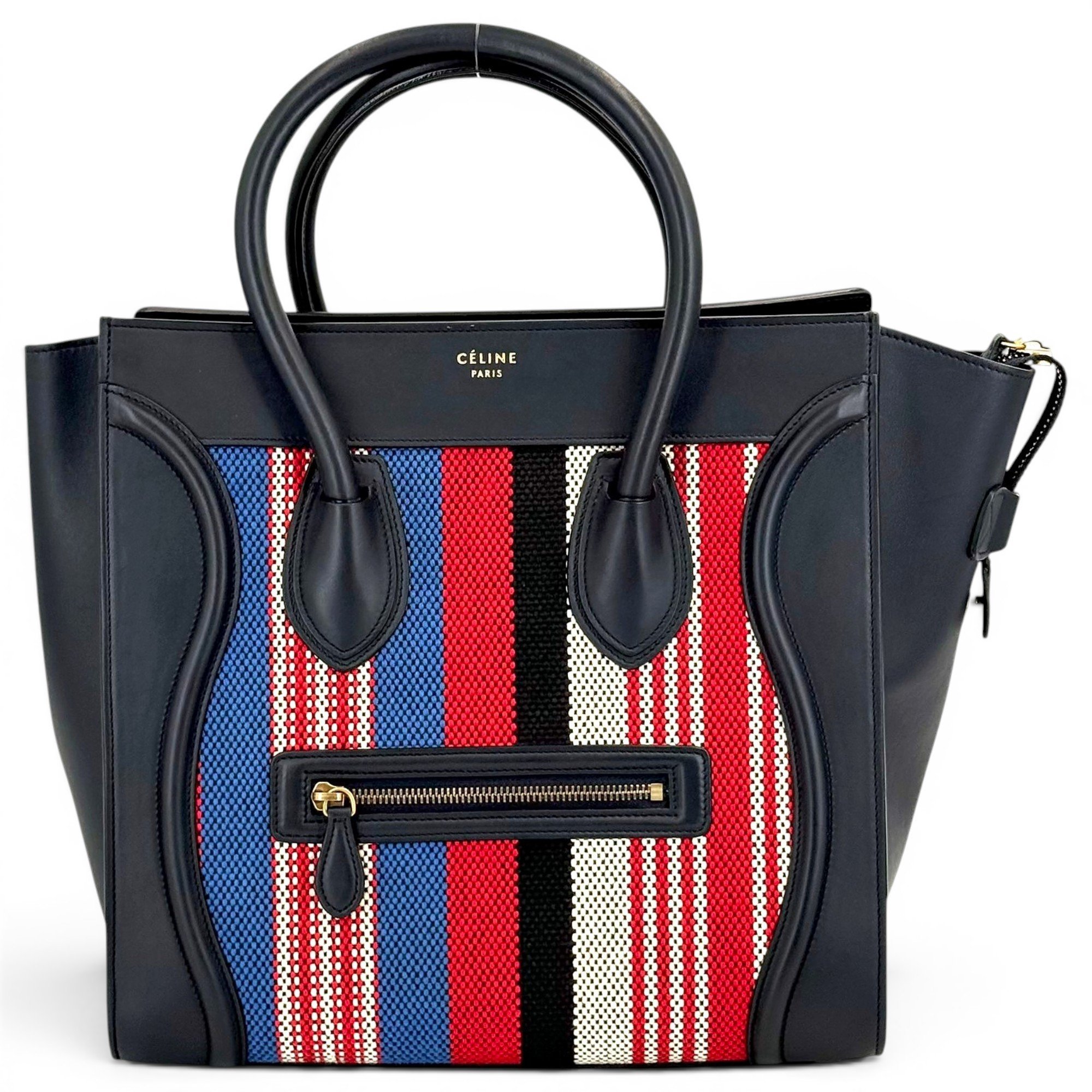 Luggage leather handbag