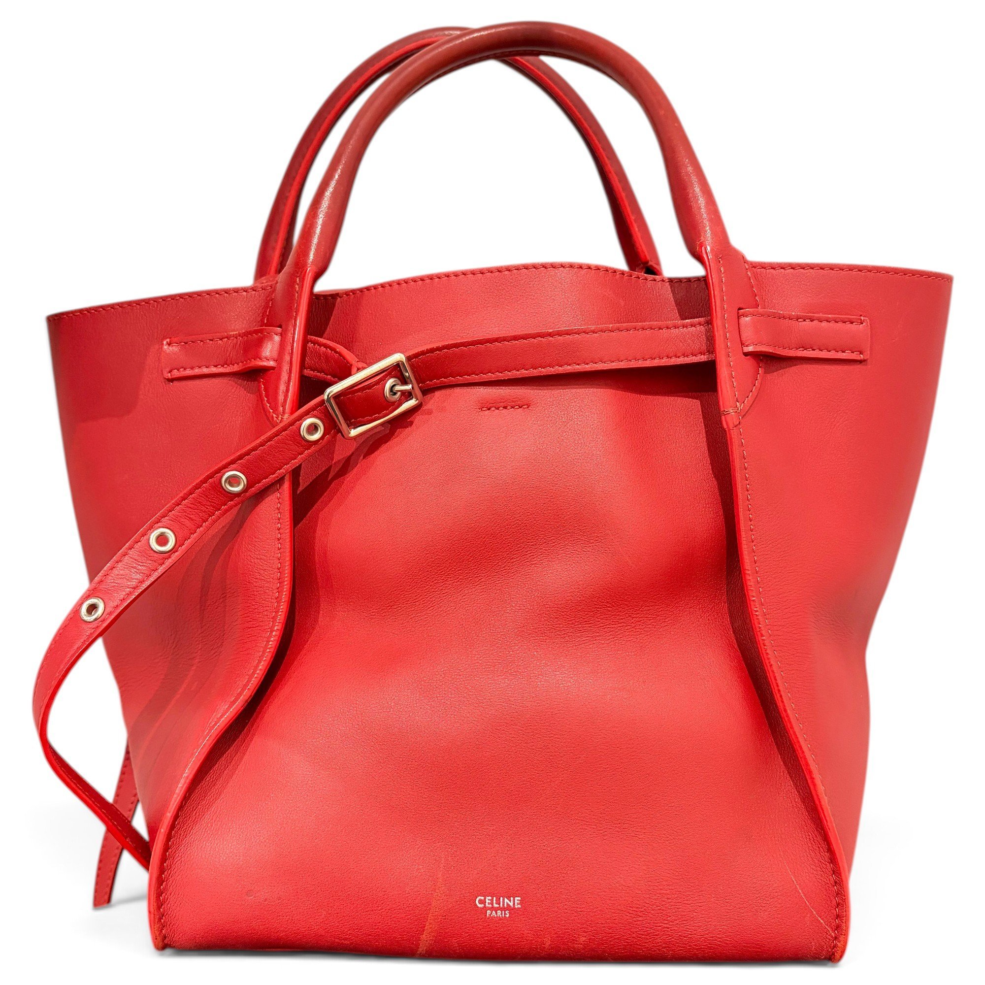 Big Bag leather handbag