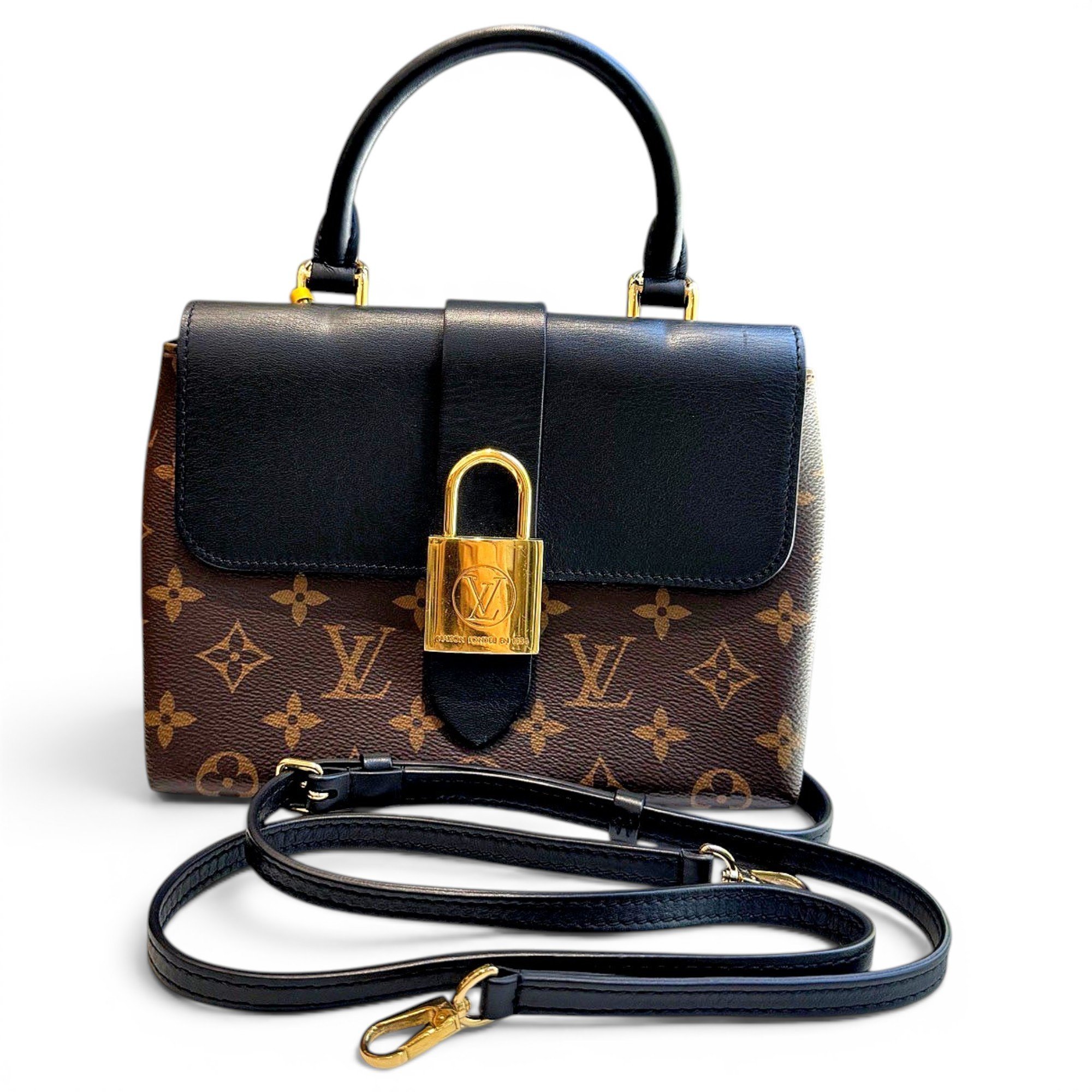 Locky BB leather handbag