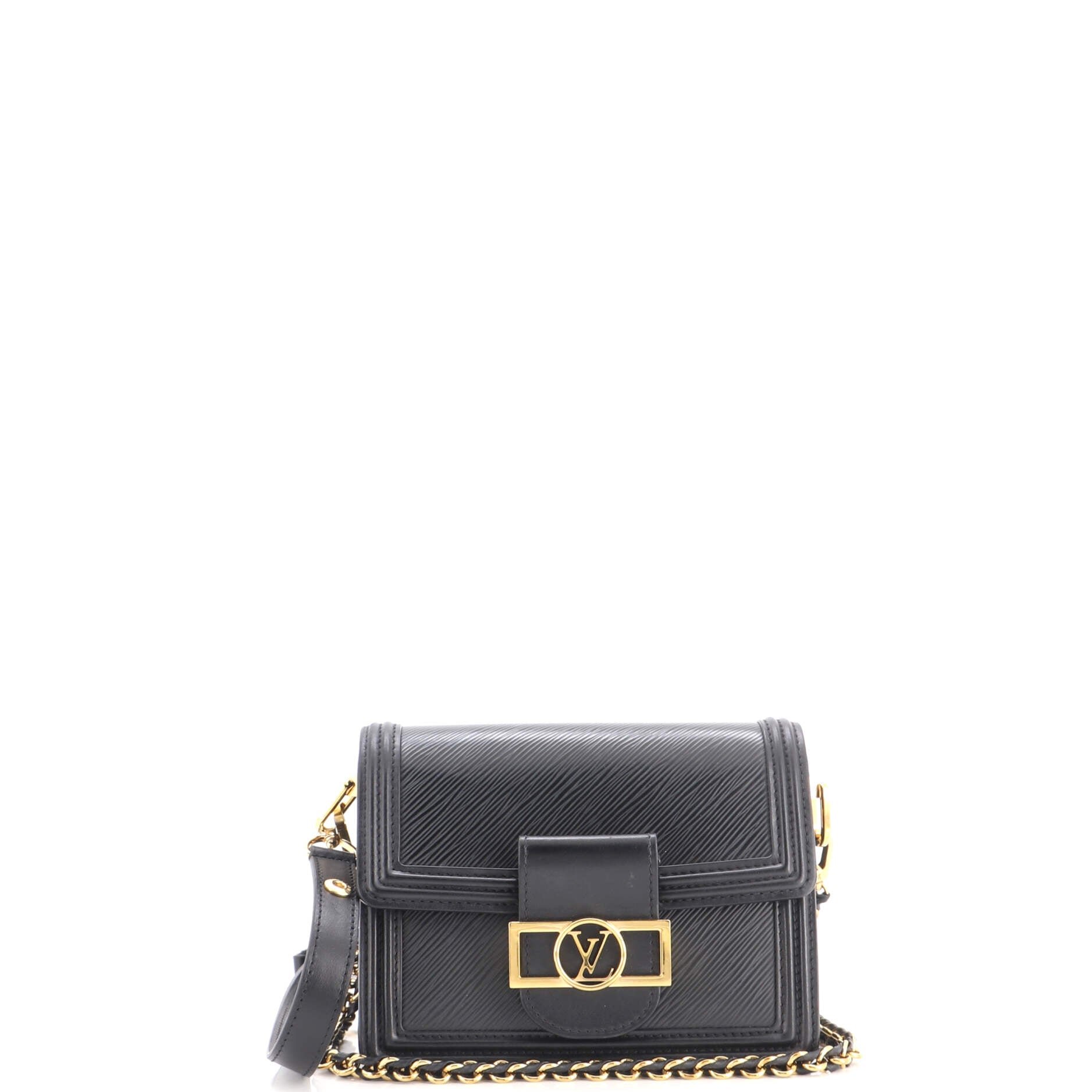 Dauphine Shoulder Bag Epi Leather Mini