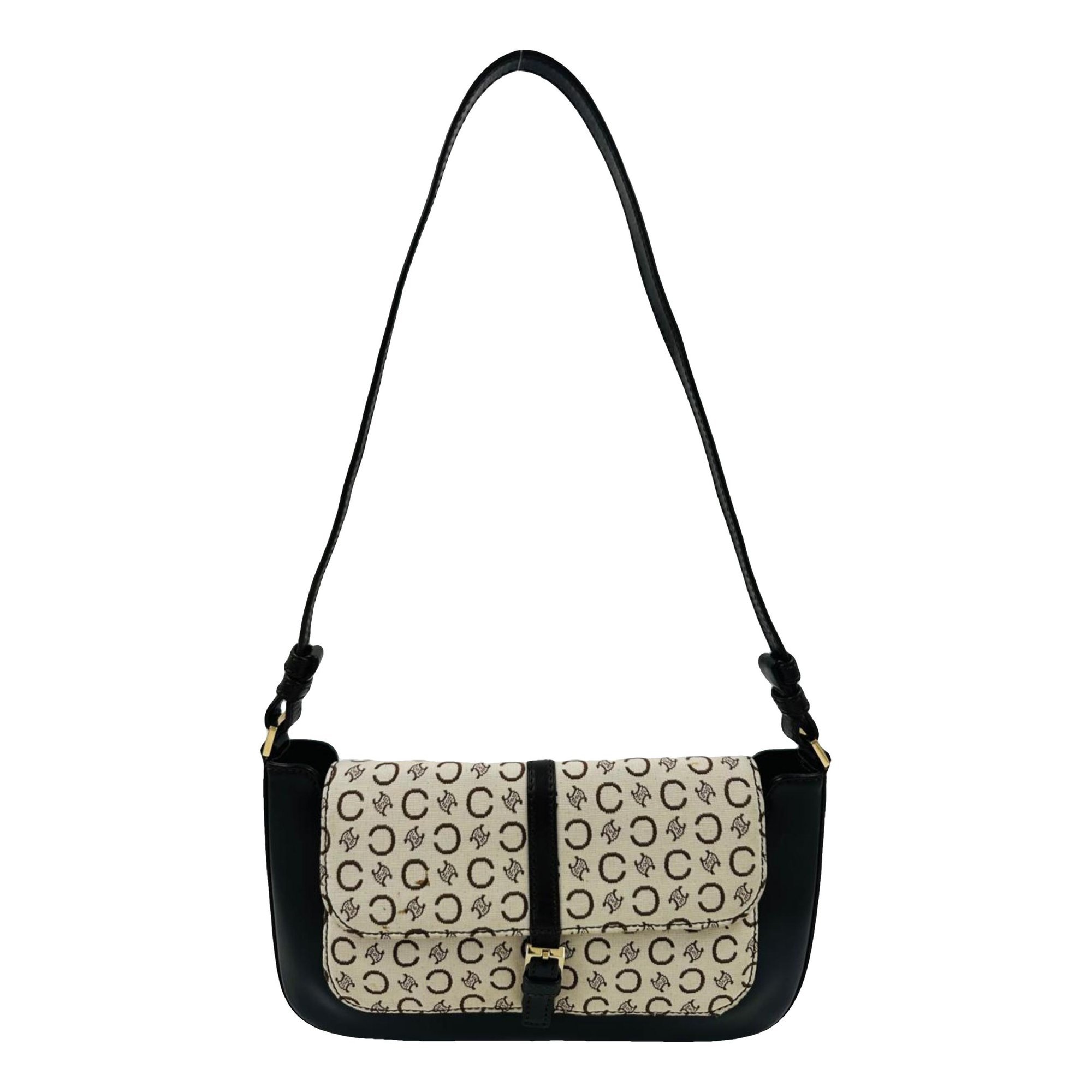 Triomphe leather handbag