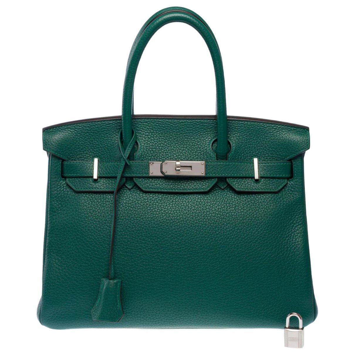 Birkin 30 leather handbag