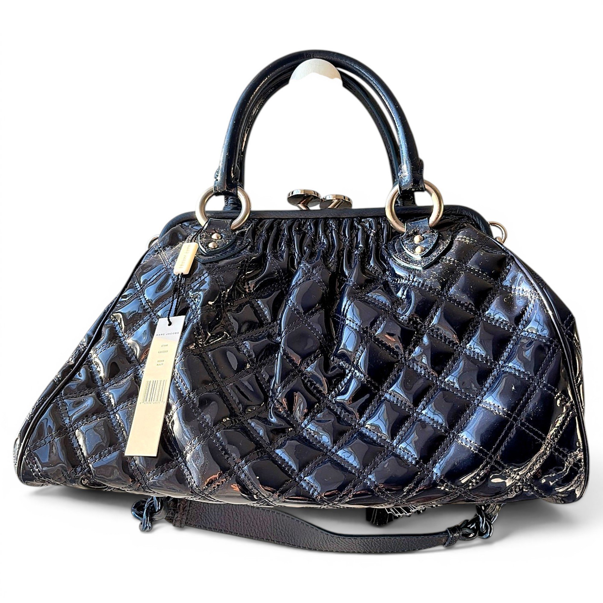 Marc Jacobs Stam patent leather tote