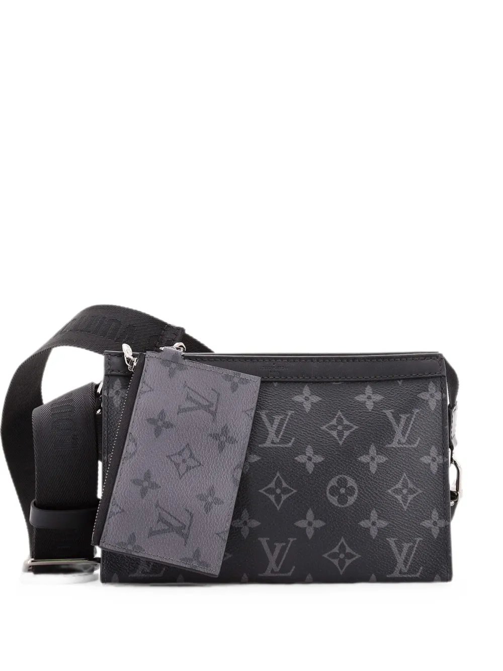 Gaston Wearable Wallet Monogram Eclipse Canvas crossbody bag