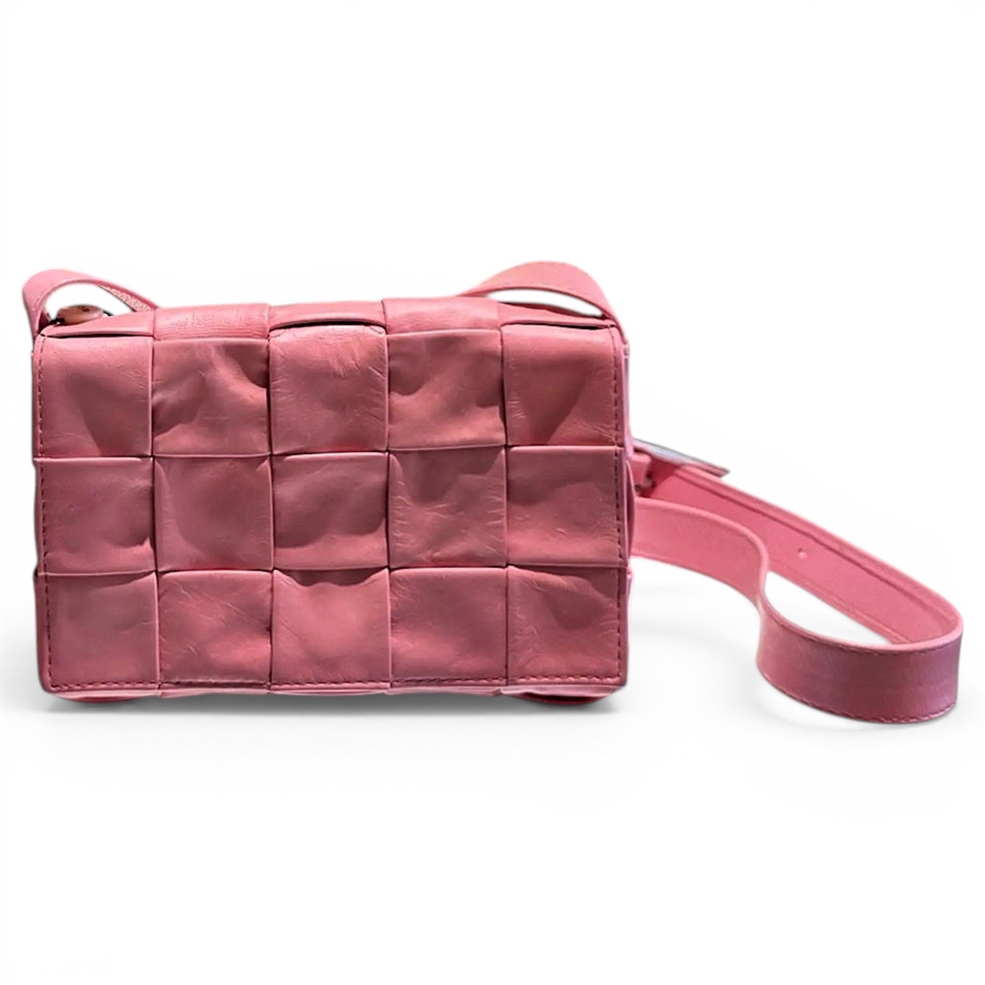 Cassette leather crossbody bag