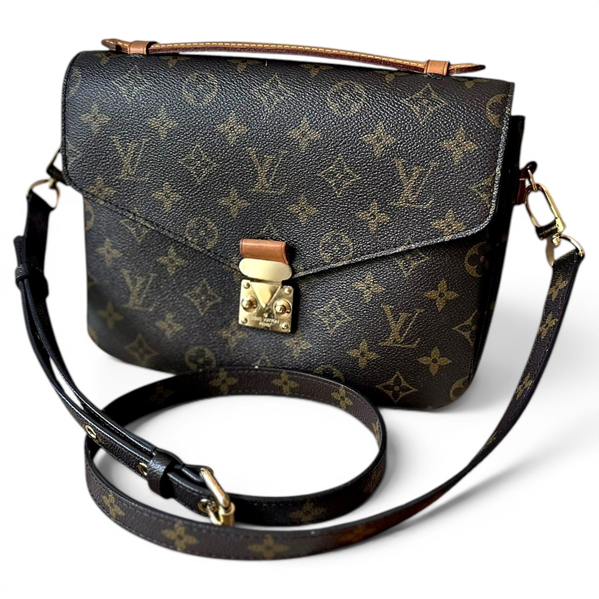 Metis leather crossbody bag