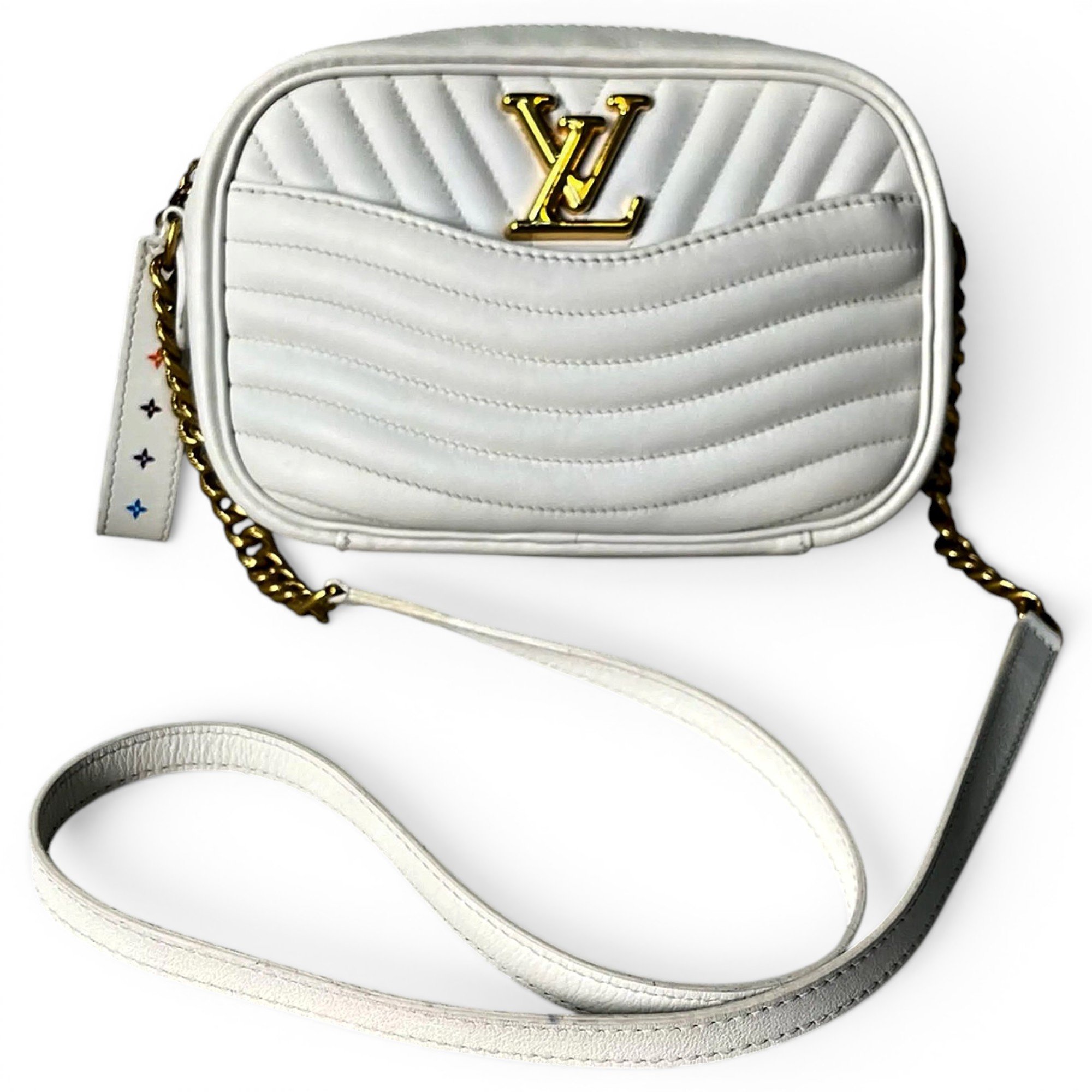 Multi-Pochette New Wave leather handbag