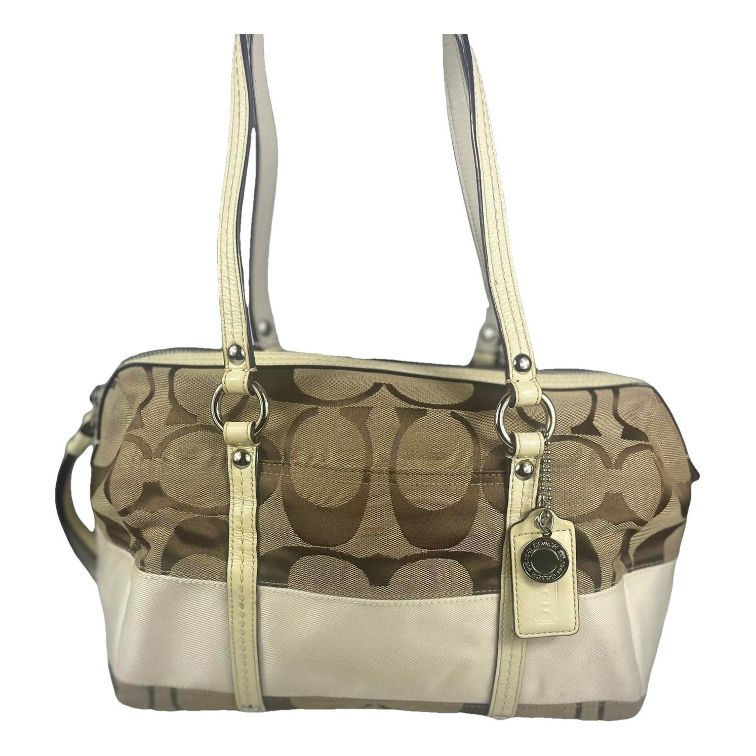 Signature Sufflette cloth satchel