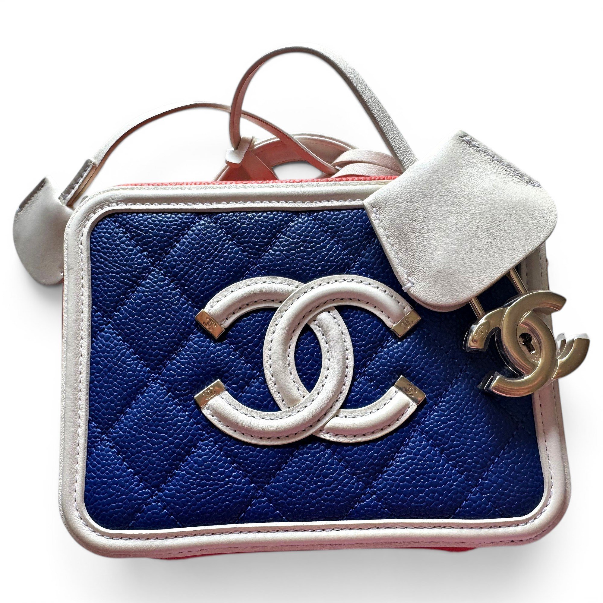 Vanity leather mini bag