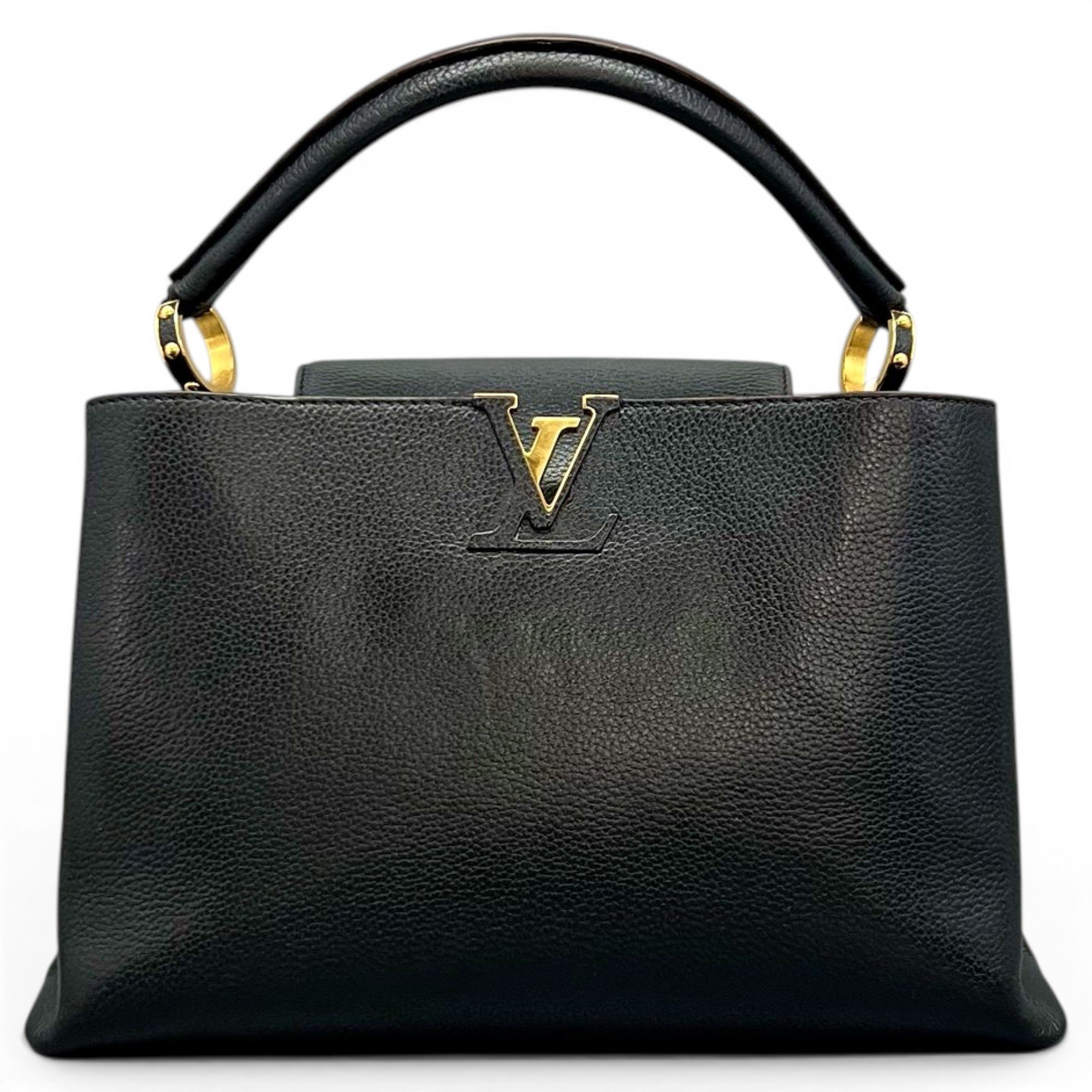 Capucines leather handbag