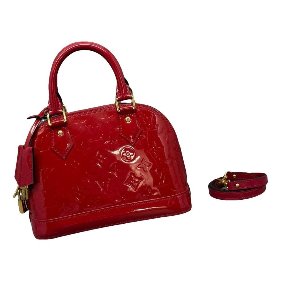 Alma BB patent leather handbag