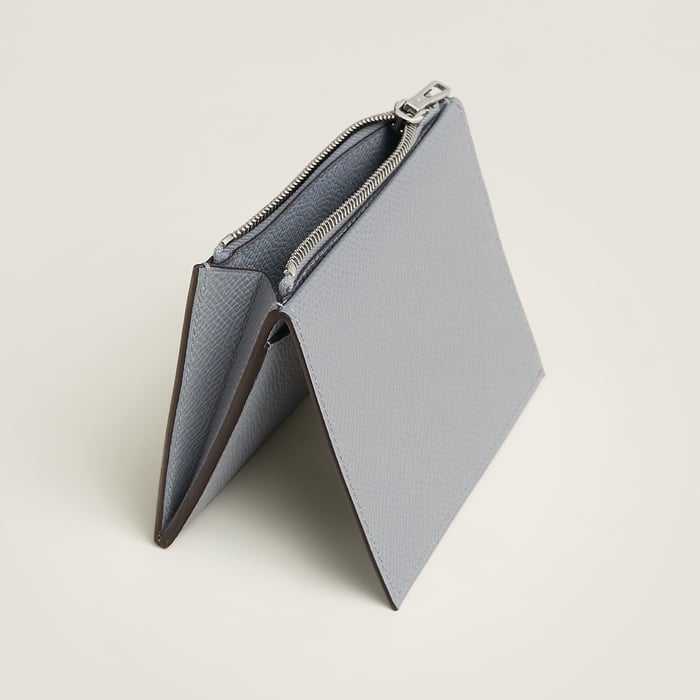 Gris Pantin Plipla Compact Wallet