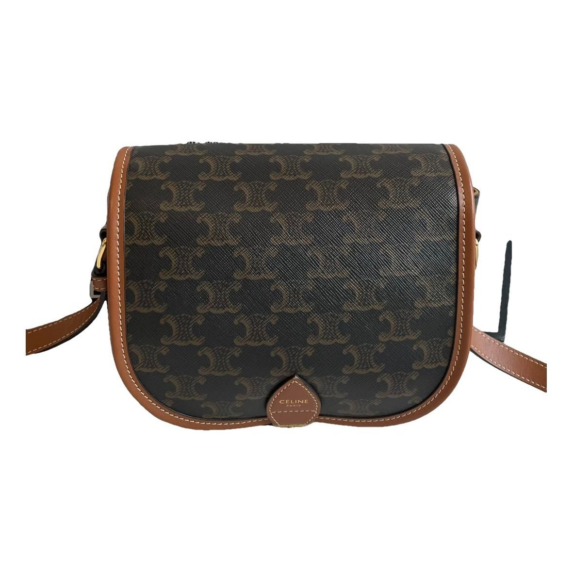 Folco leather crossbody bag
