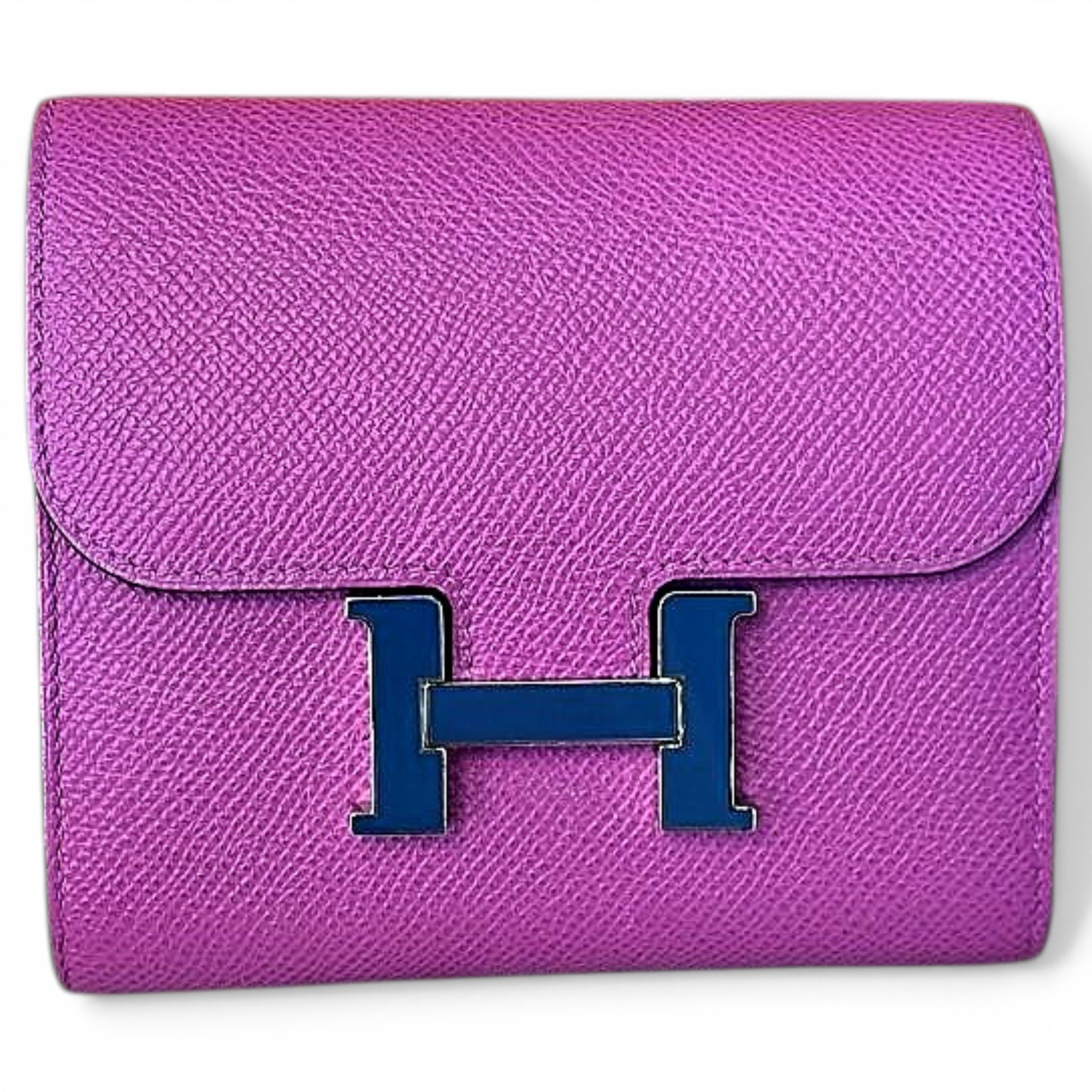 Constance leather clutch bag