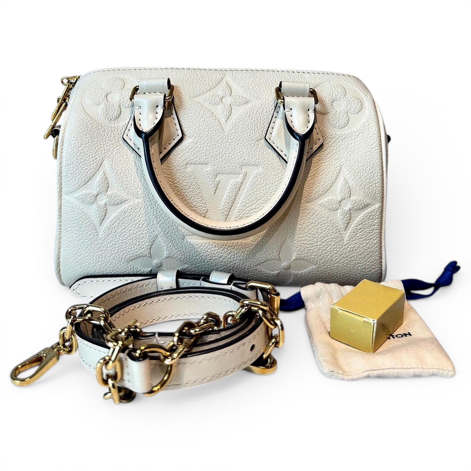 Speedy Bandoulière leather handbag