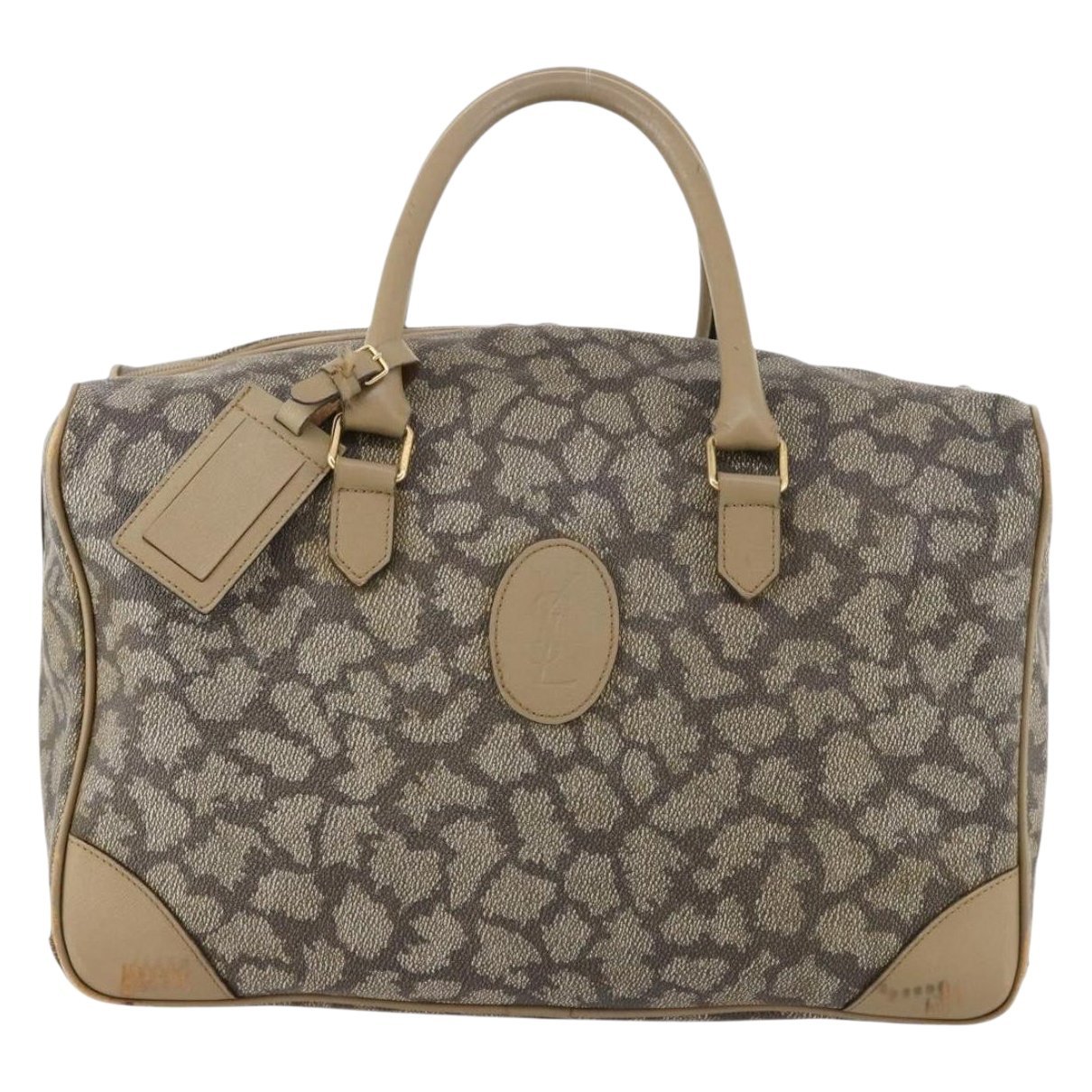 Leather bowling bag