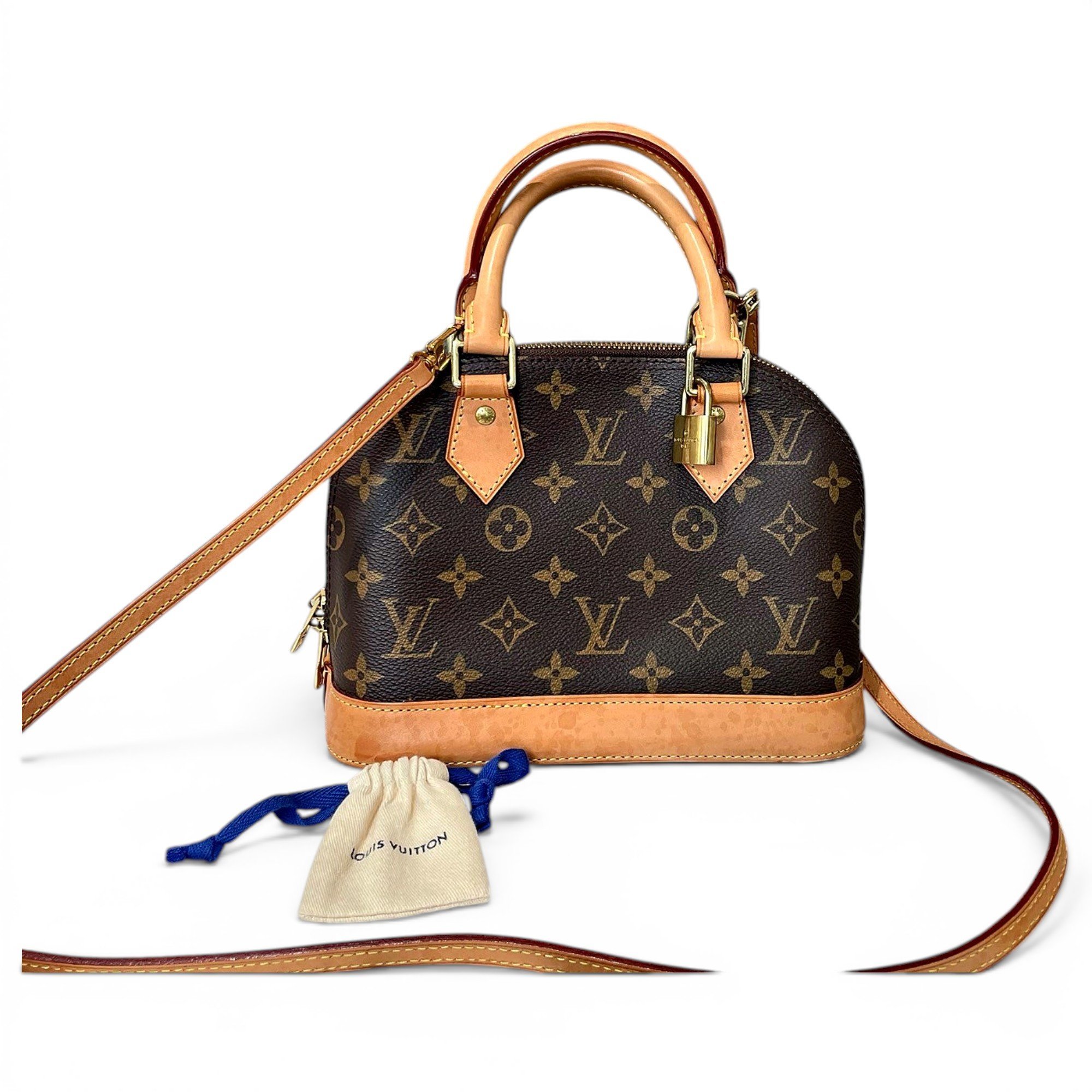 Alma BB leather handbag