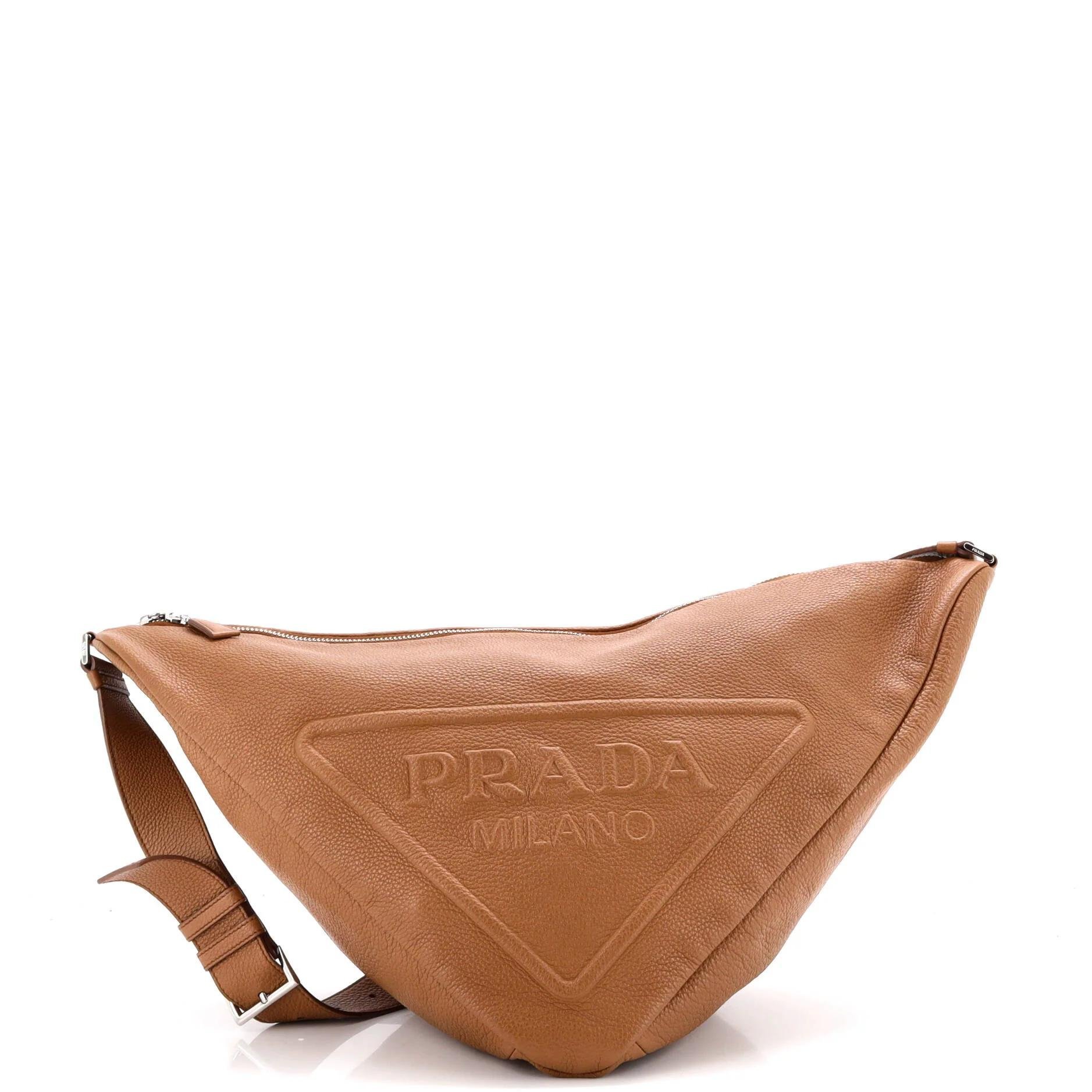 Leather crossbody bag