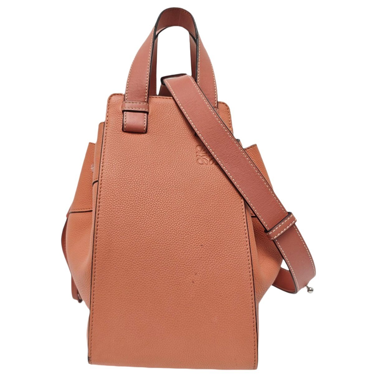 Hammock leather handbag