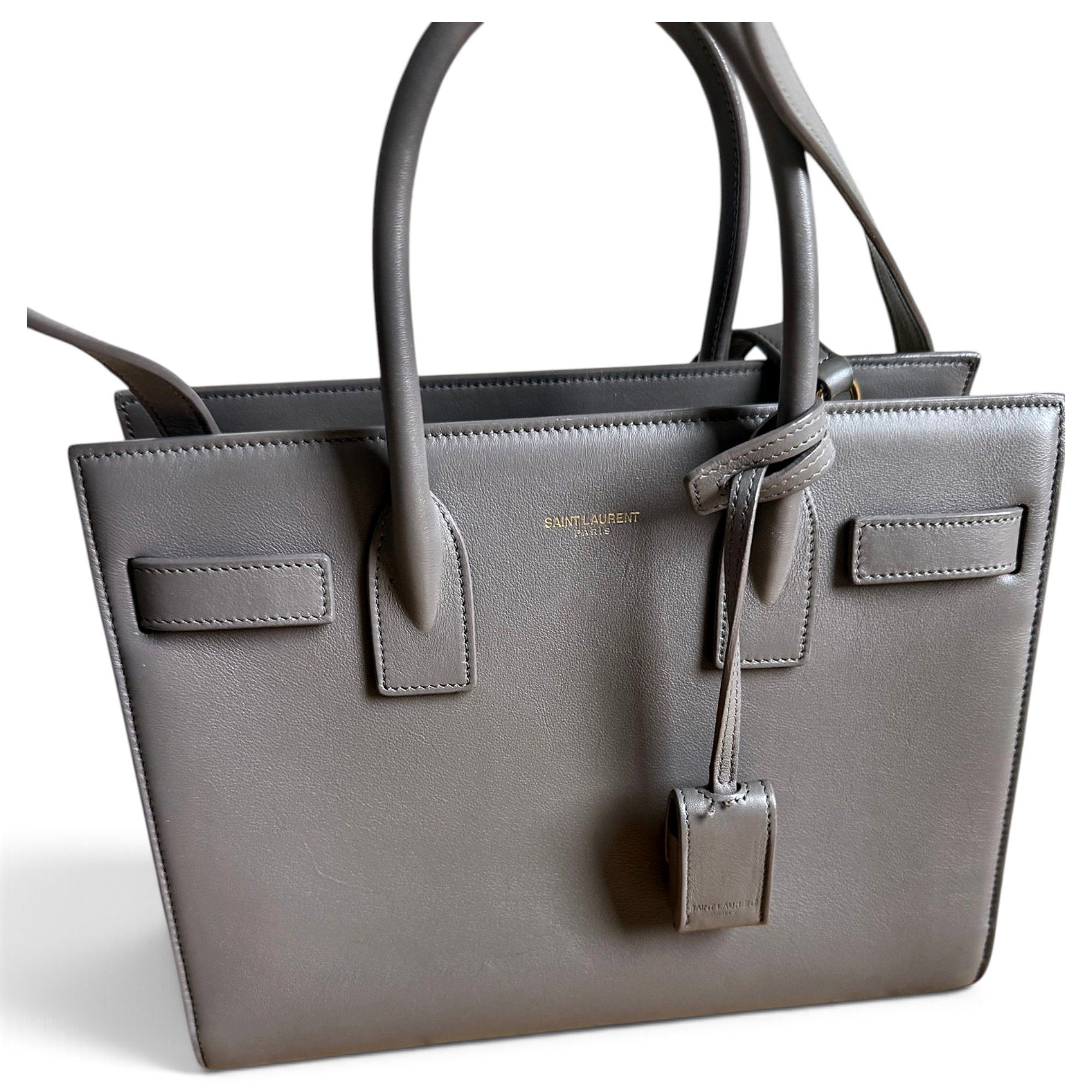 Sac de Jour leather tote