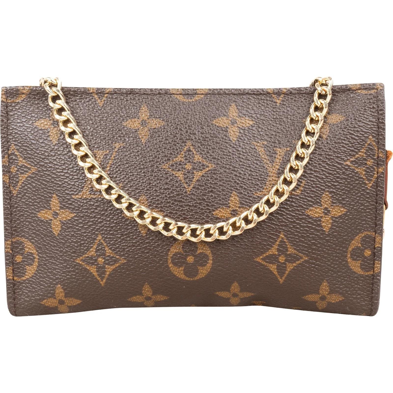Pochette Accessoire leather handbag