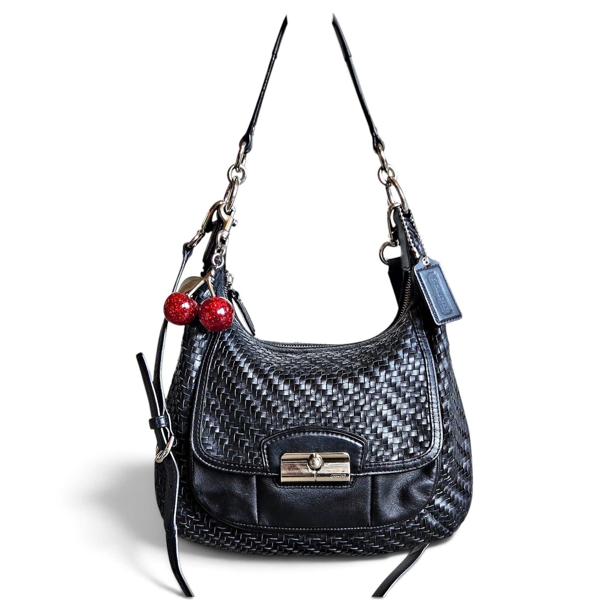 Leather handbag