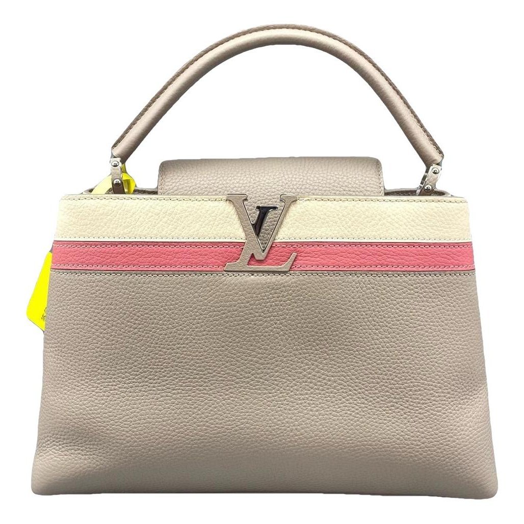 Capucines leather handbag