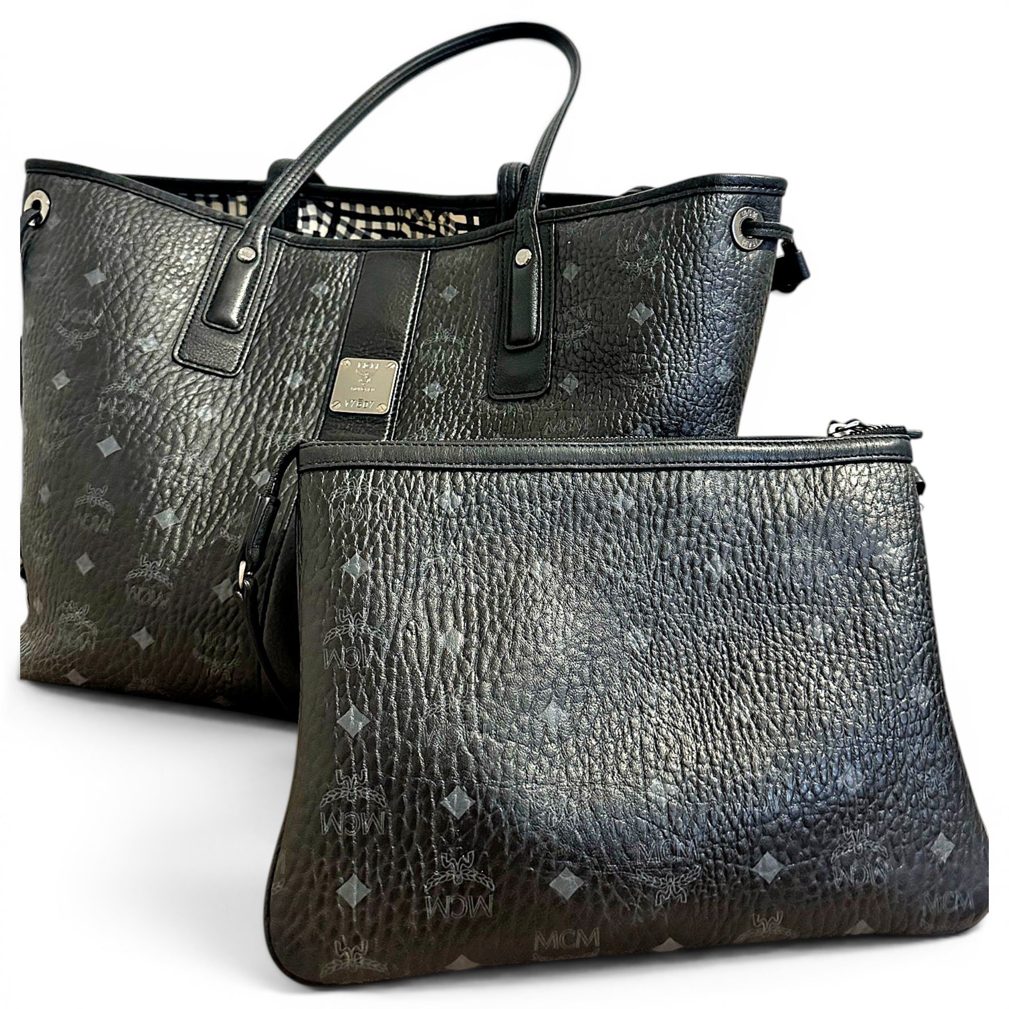 Anya leather tote