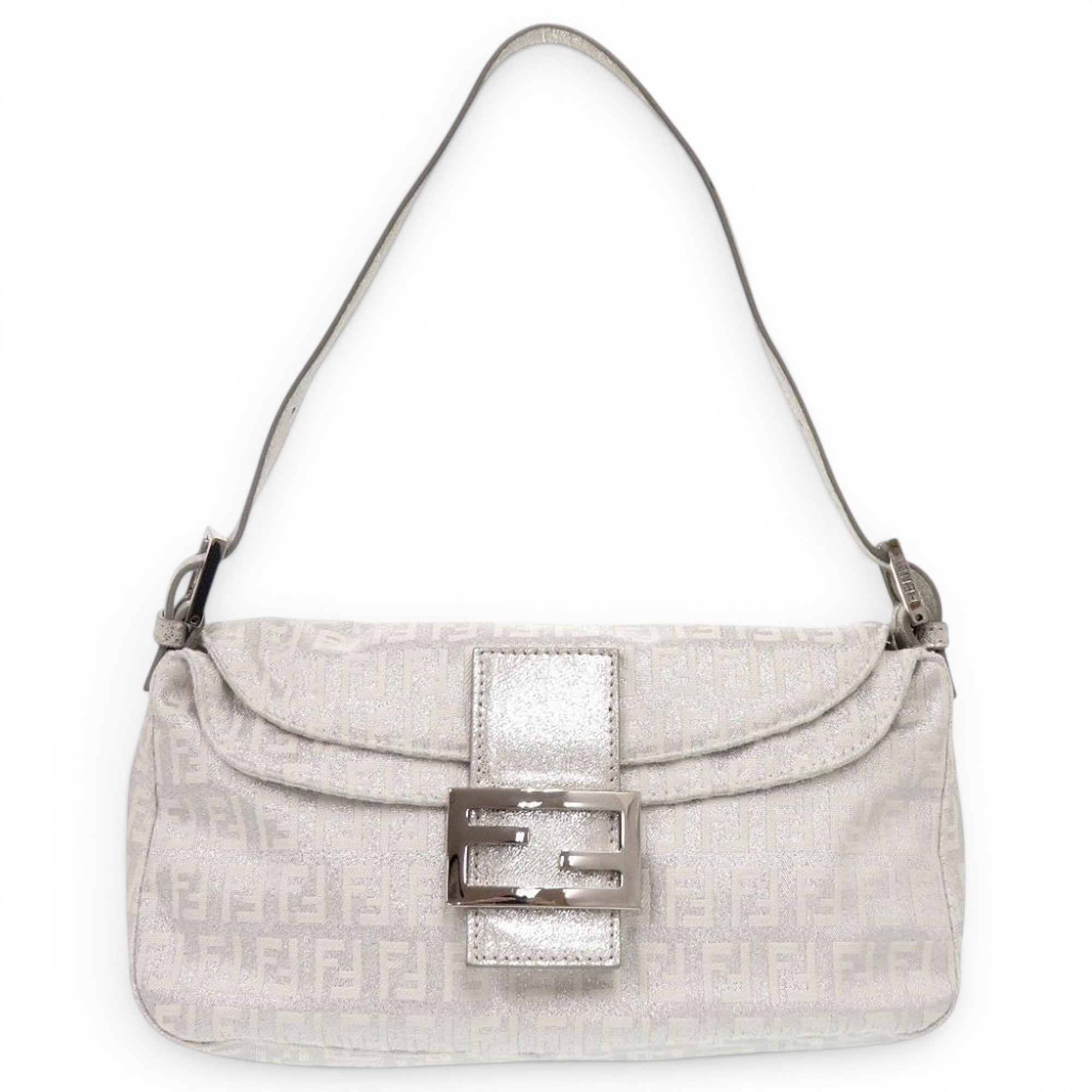 Pocket leather handbag