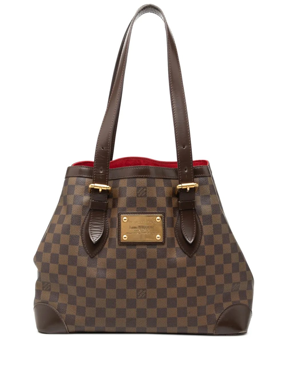 2008 Damier Ebene Hampstead MM tote bag