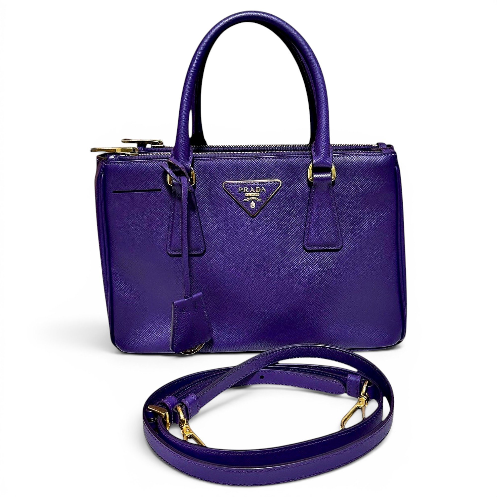 Galleria leather handbag