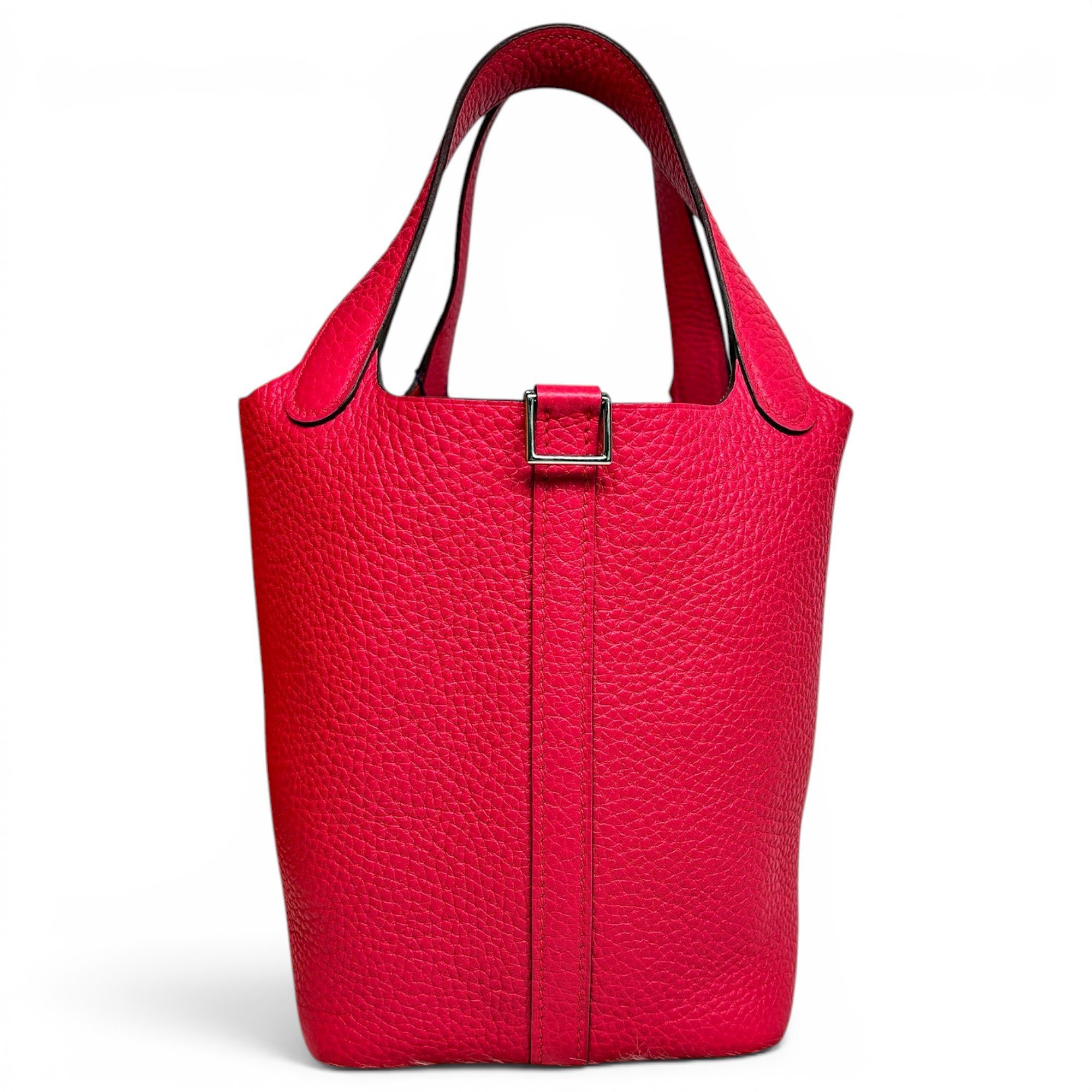 Picotin leather handbag