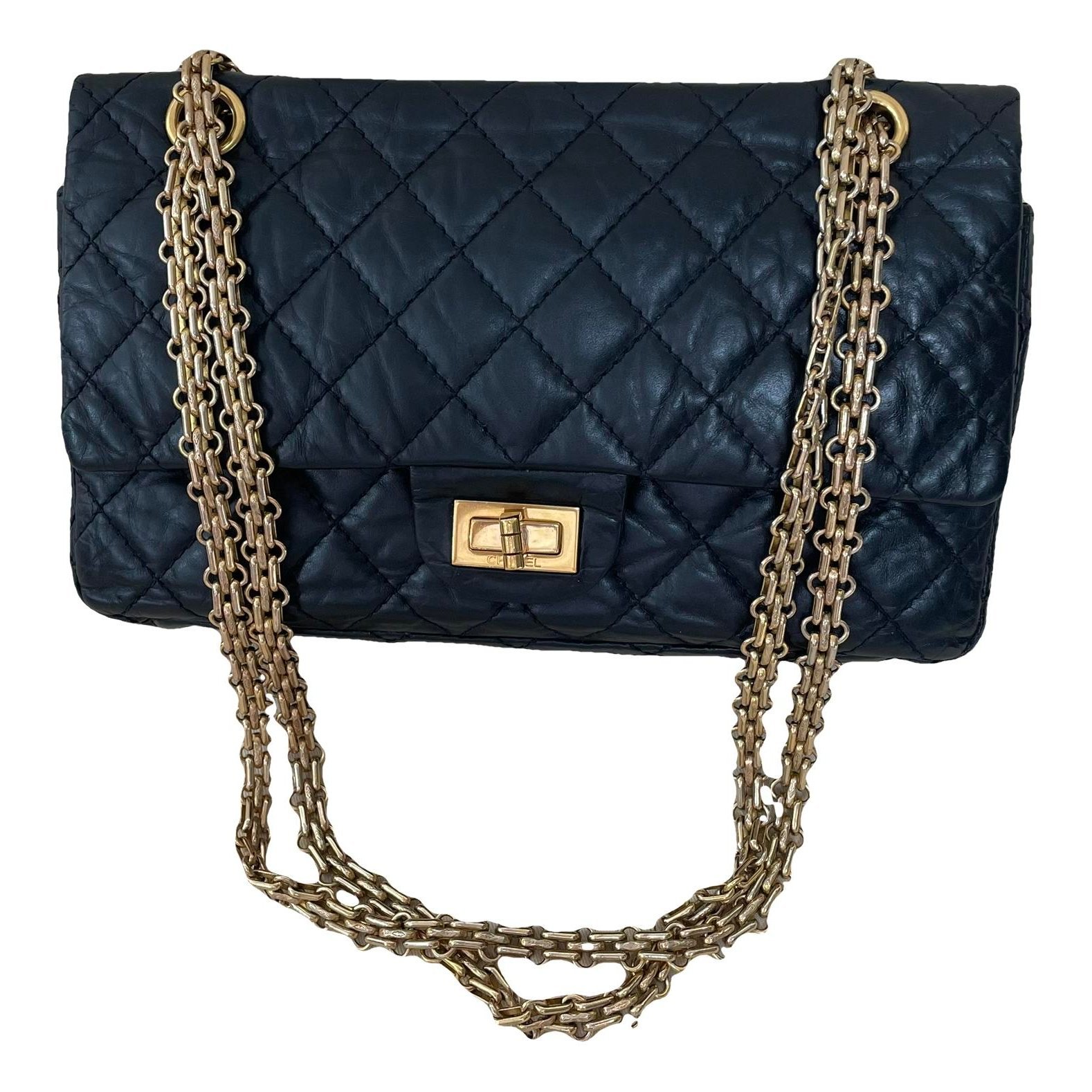 2.55 leather handbag