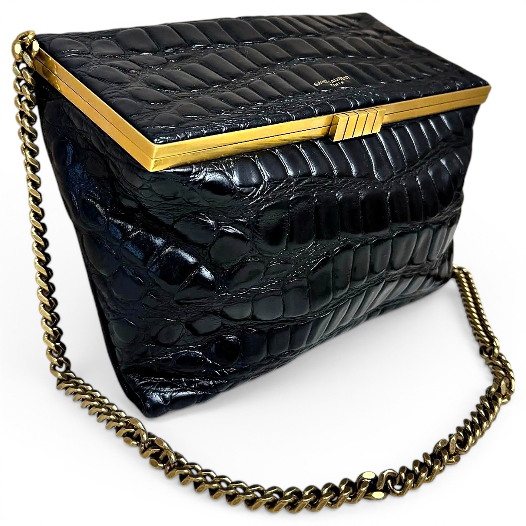 Leather handbag