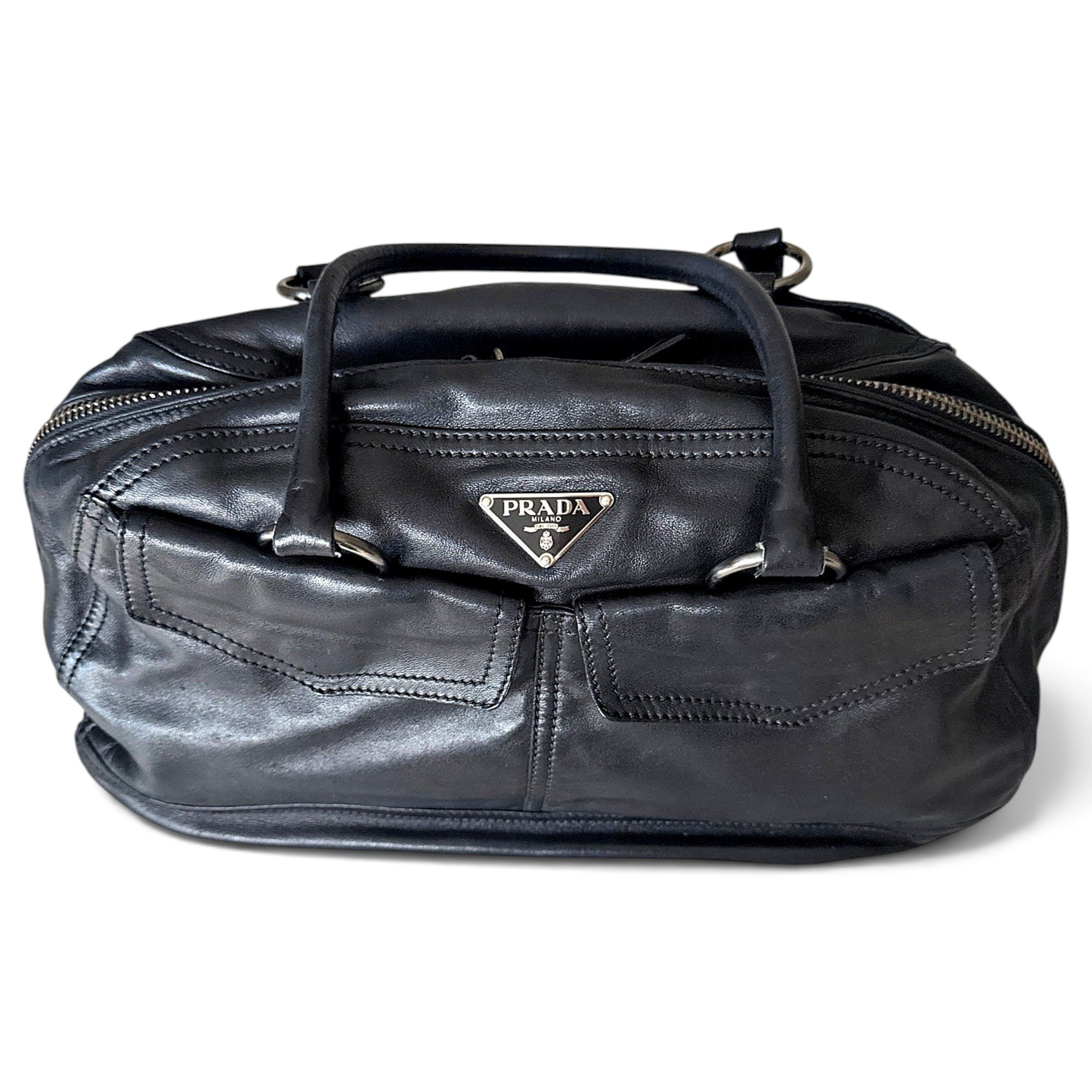 Leather handbag