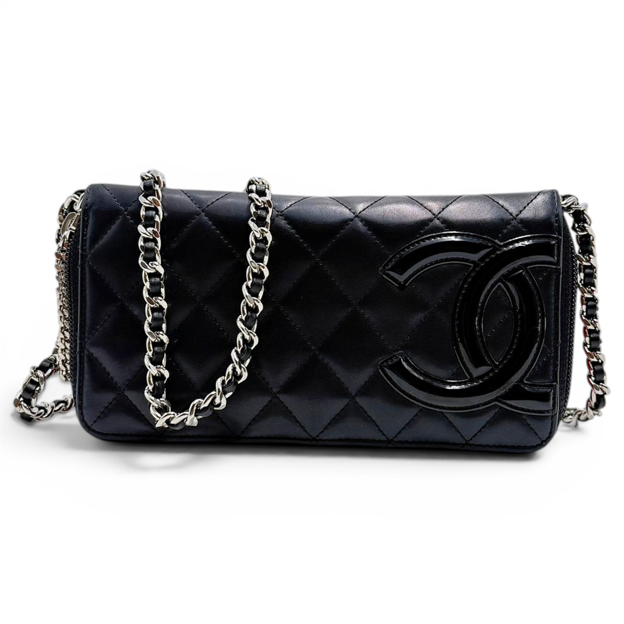 Wallet On Chain Timeless/Classique leather crossbody bag