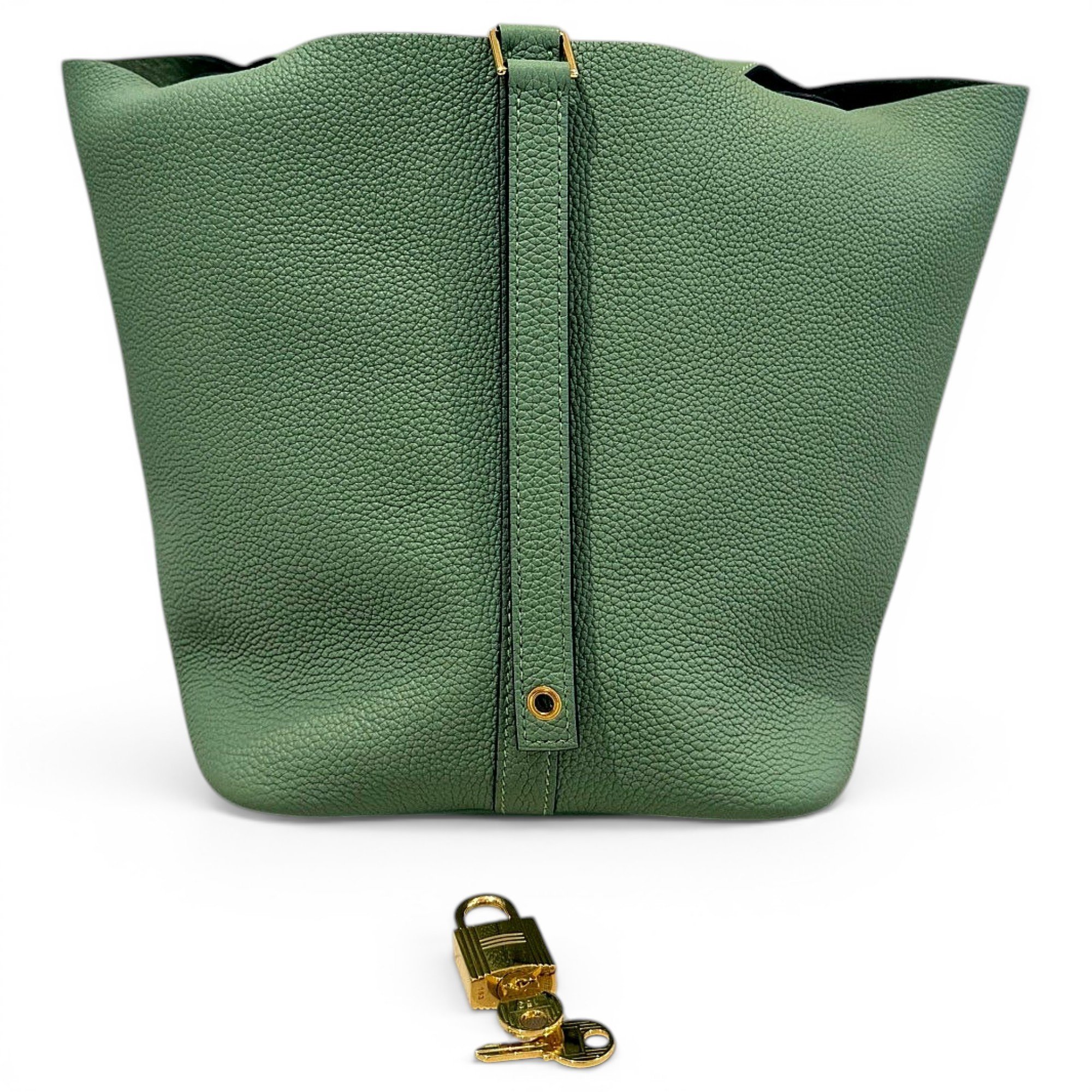 Picotin leather handbag