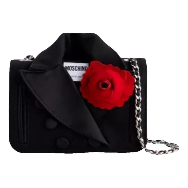 Biker silk handbag